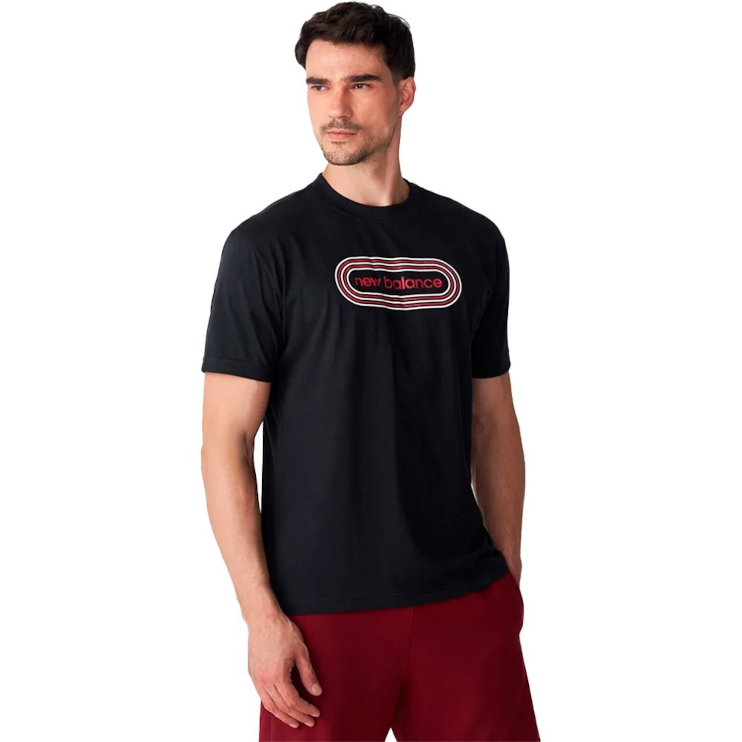 Camiseta New Balance Track Masculina - Foto 1