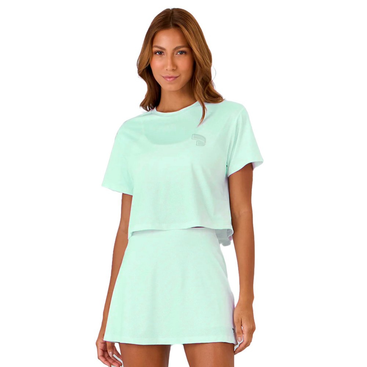 Cropped Alto Giro Aerodry - Feminina - Foto 1