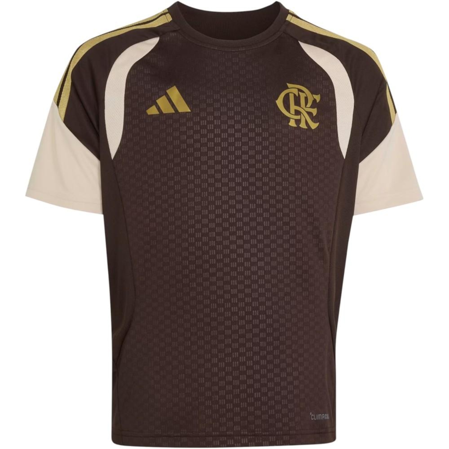 Camisa Treino Flamengo adidas Infantil - Foto 1