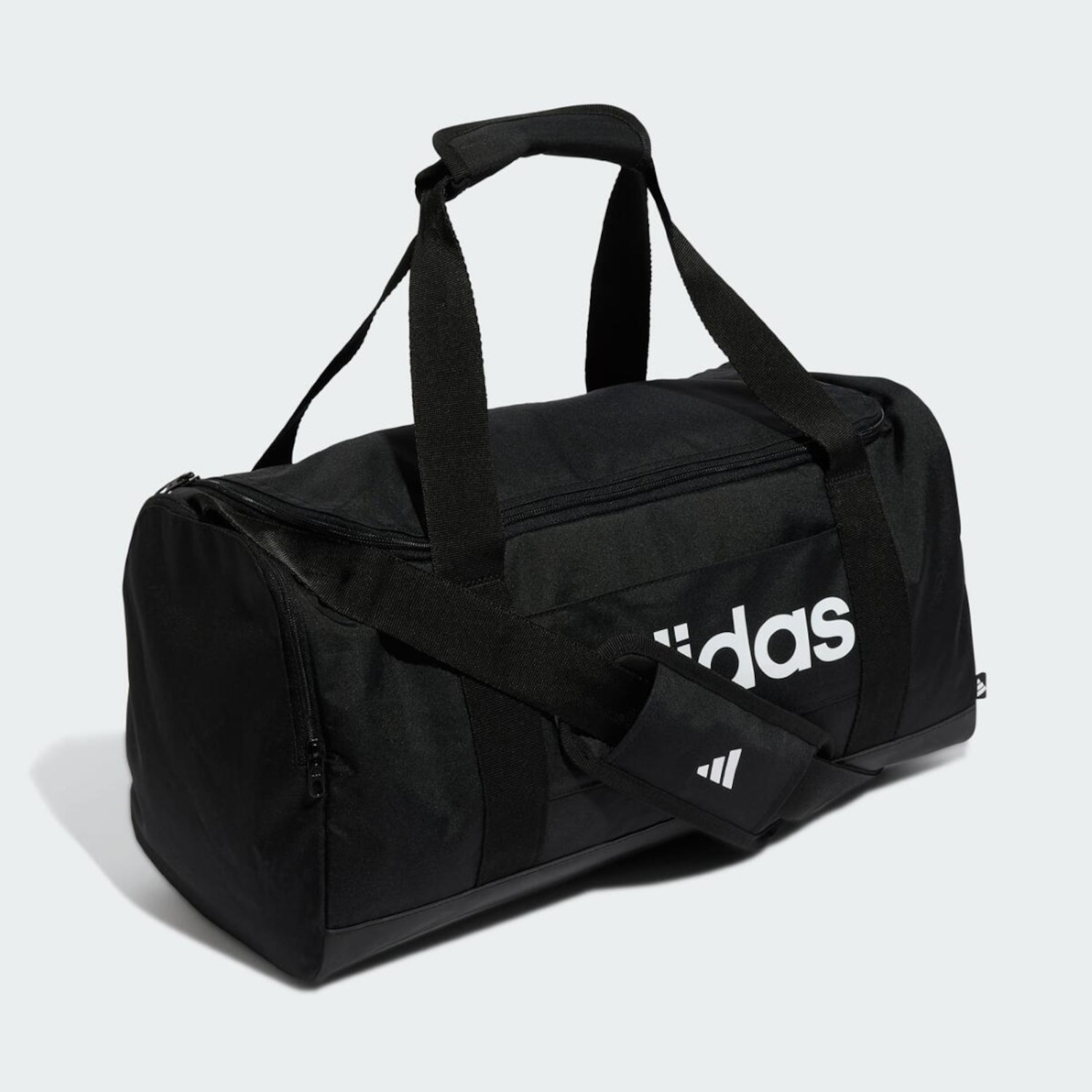 Mala Duffel Pequena Linear adidas Unissex - Foto 3