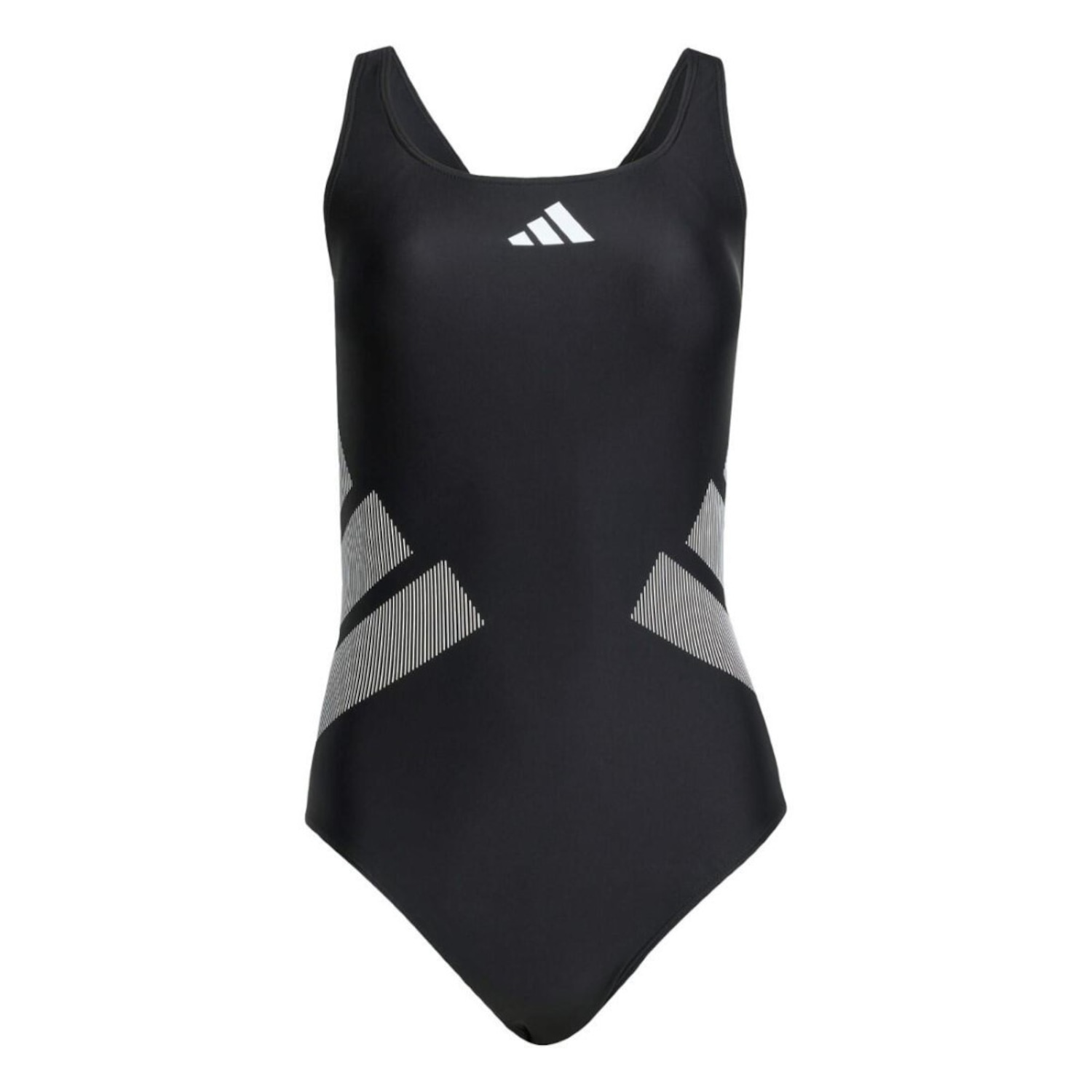 Maiô Logo Com Costas em C adidas Feminino - Foto 1