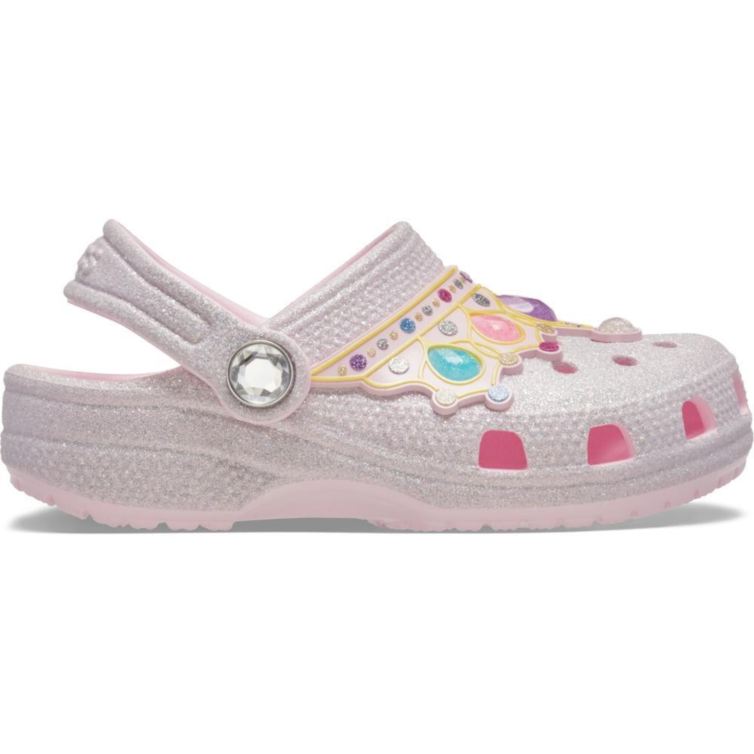 Sandália Unissex Crocs Classic Iam Princess Clog T - Foto 1