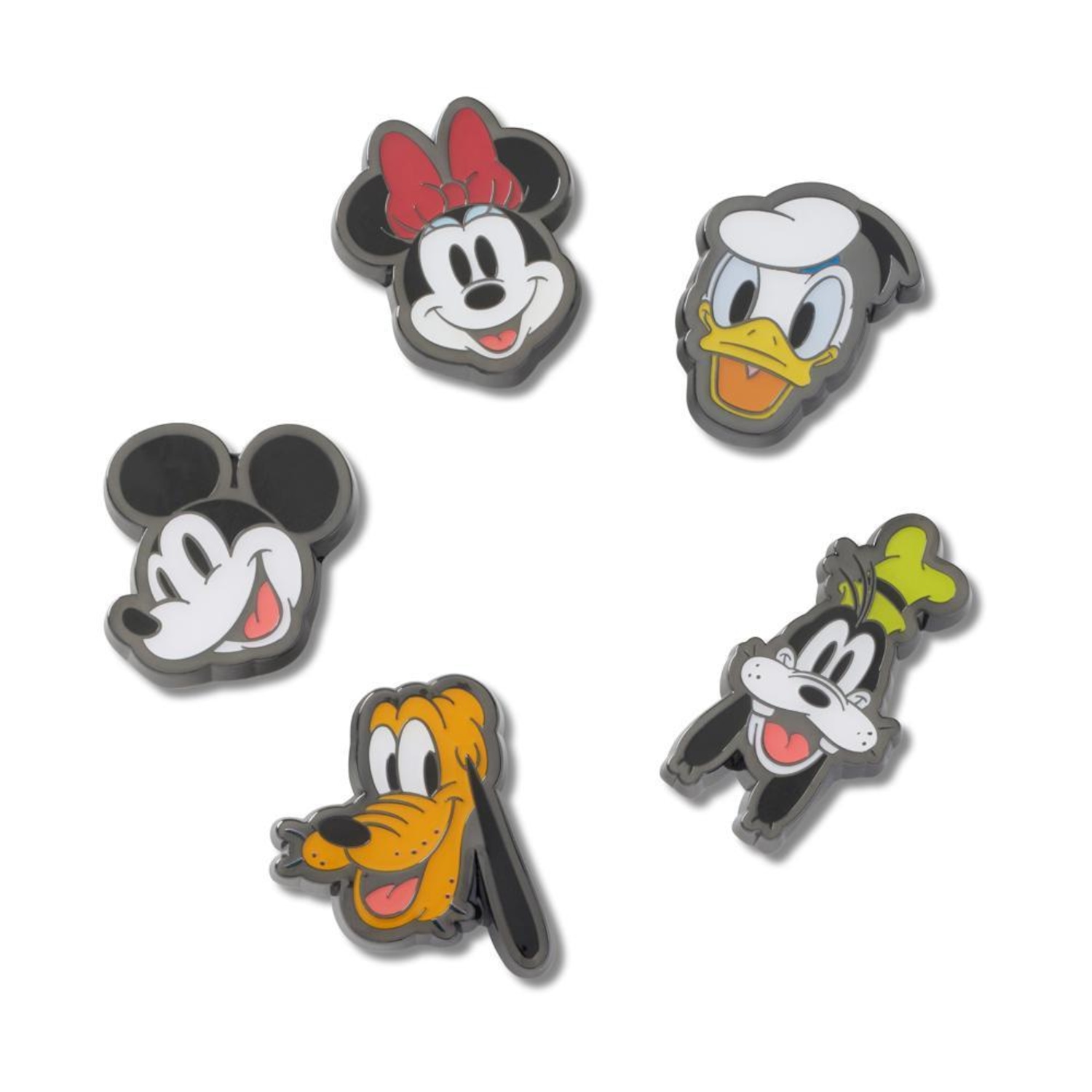 Jibbitz™ Mickey and Friends Elevado Pack com 5 Peças Unissex - Foto 1