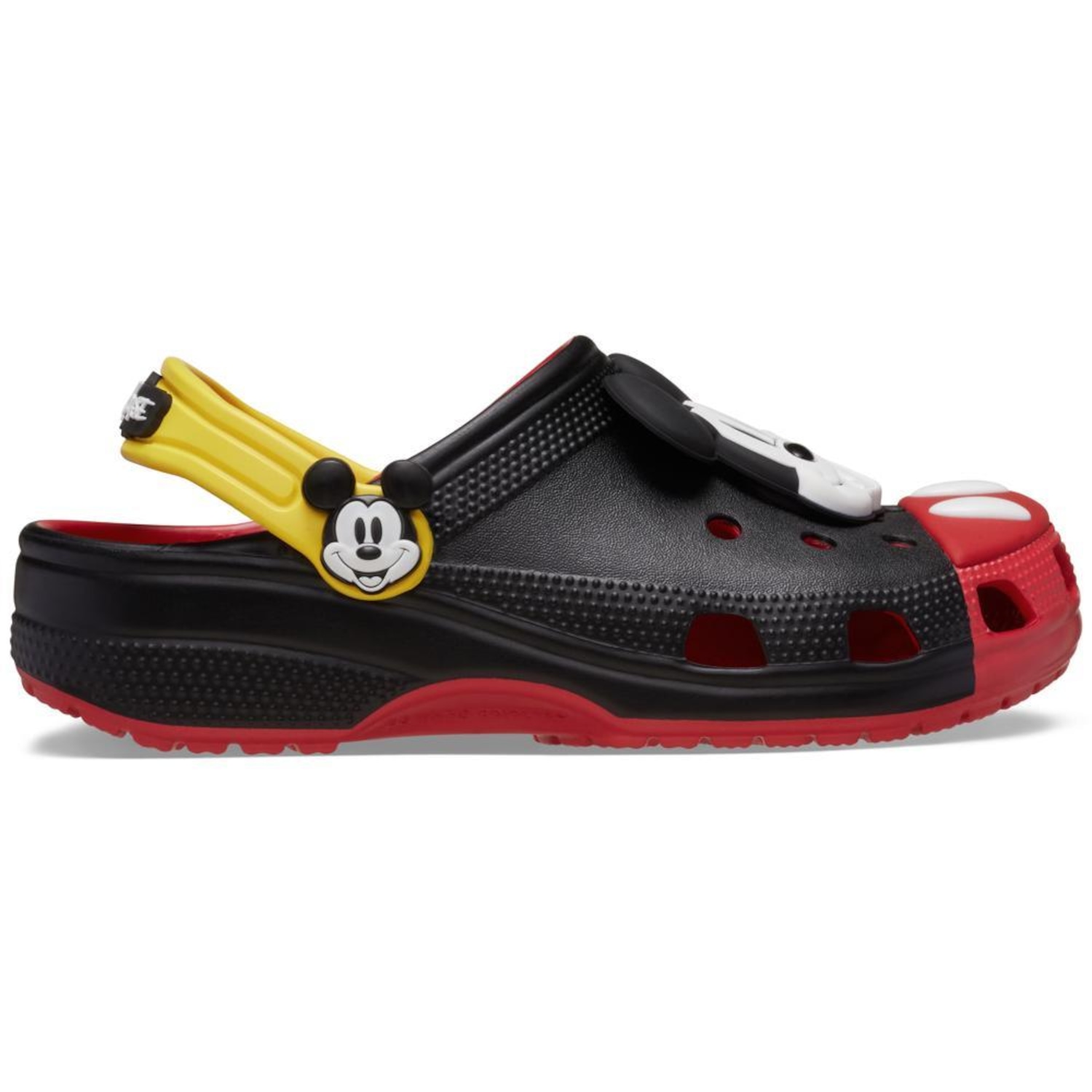Sandália Crocs Mickey Mouse Classic Clog T Multi Infantil - Foto 1