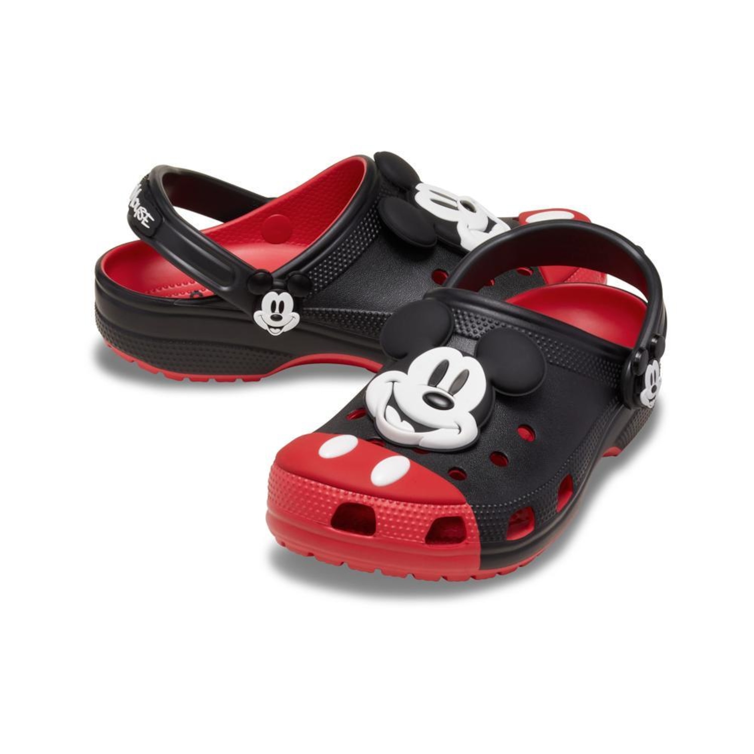 Sandália Crocs Mickey Mouse Classic Clog Multi Unissex - Foto 4