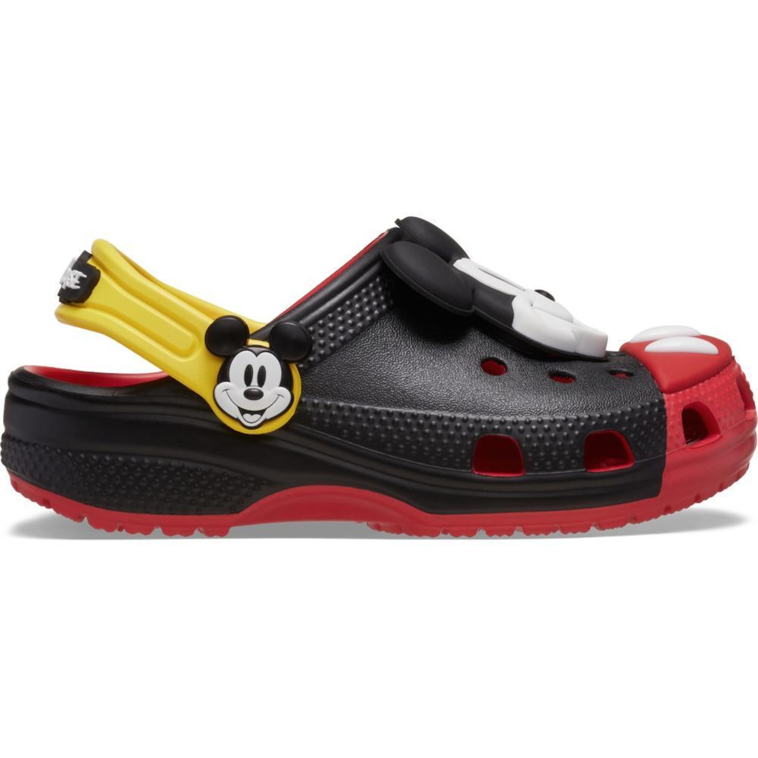 Sandália Crocs Mickey Mouse Classic Clog K Multi Infantil - Foto 1