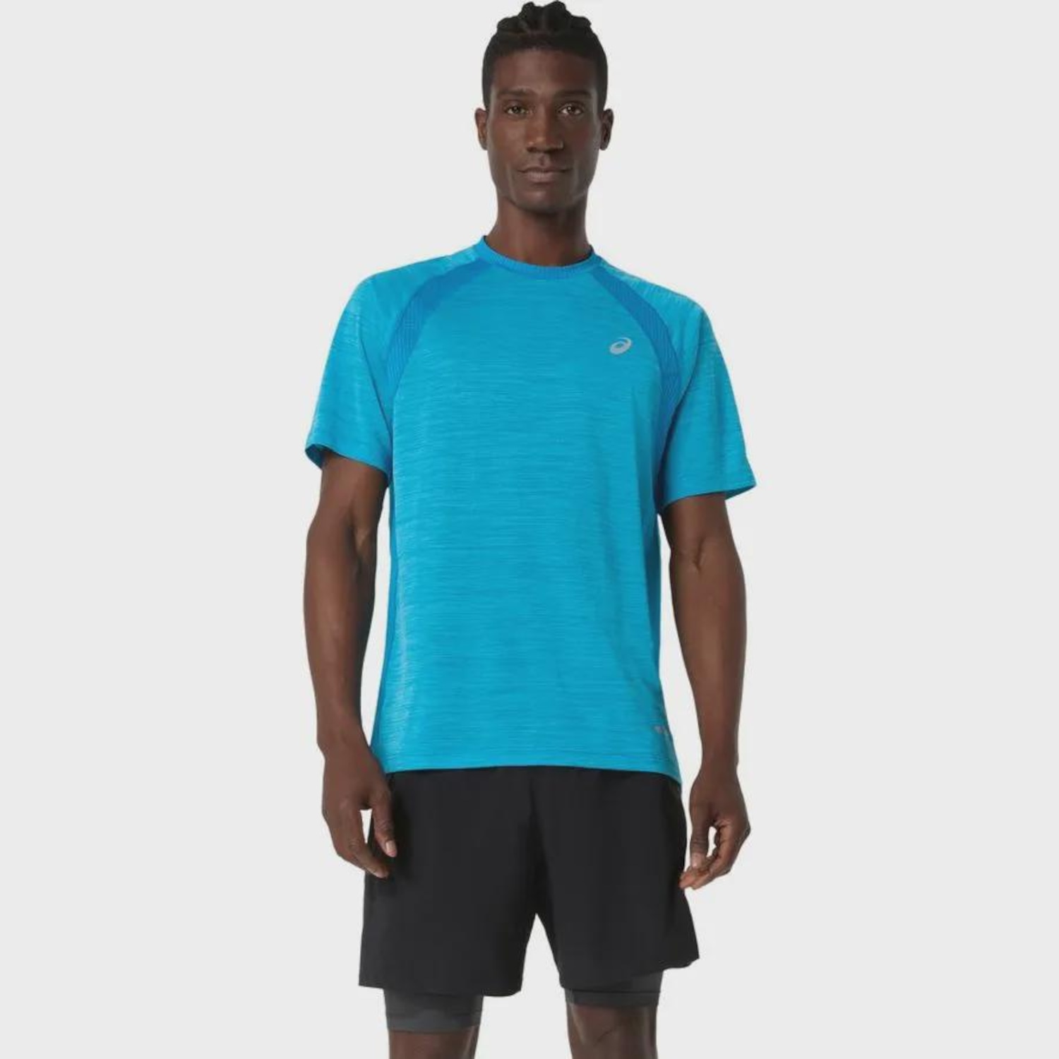 Camiseta ASICS Road SS Top Masculina - Foto 1