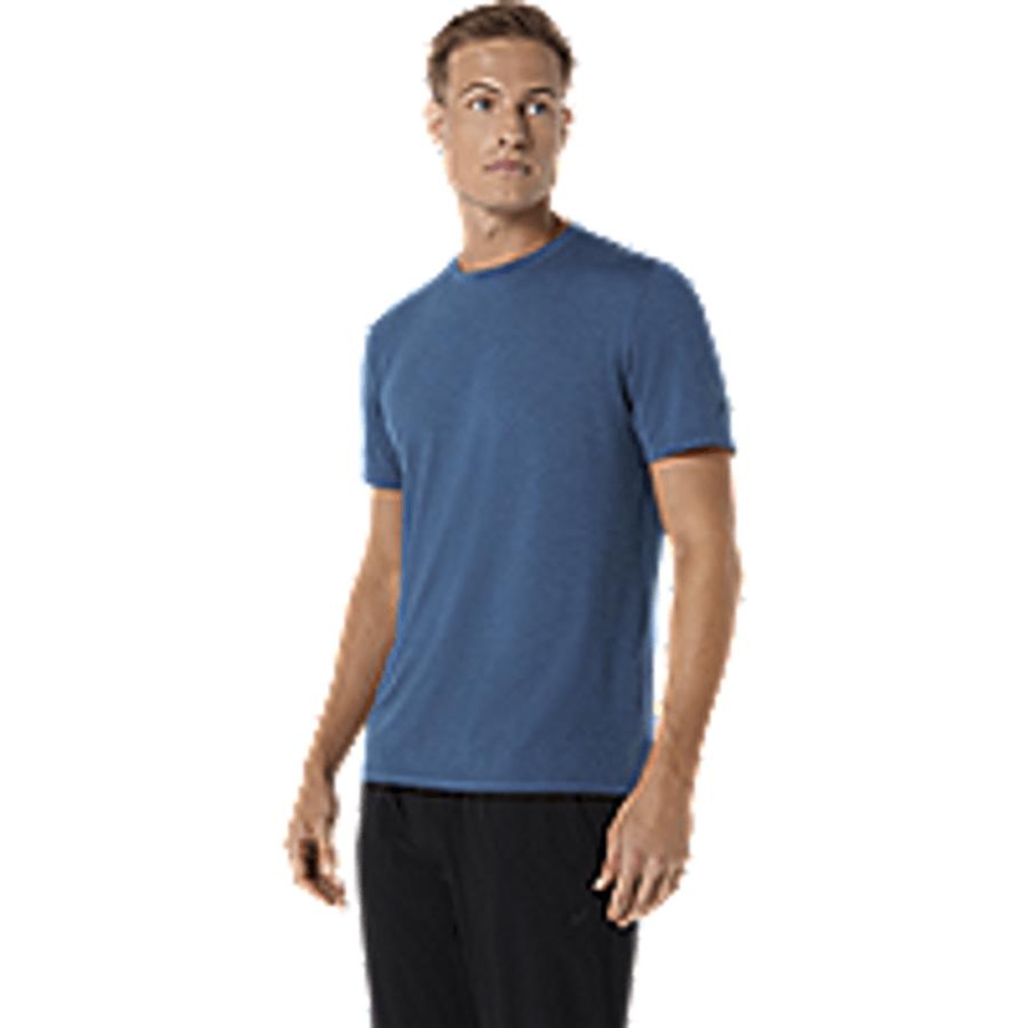 Camiseta ASICS Manga Curta Com Textura Refinada Masculina - Foto 1