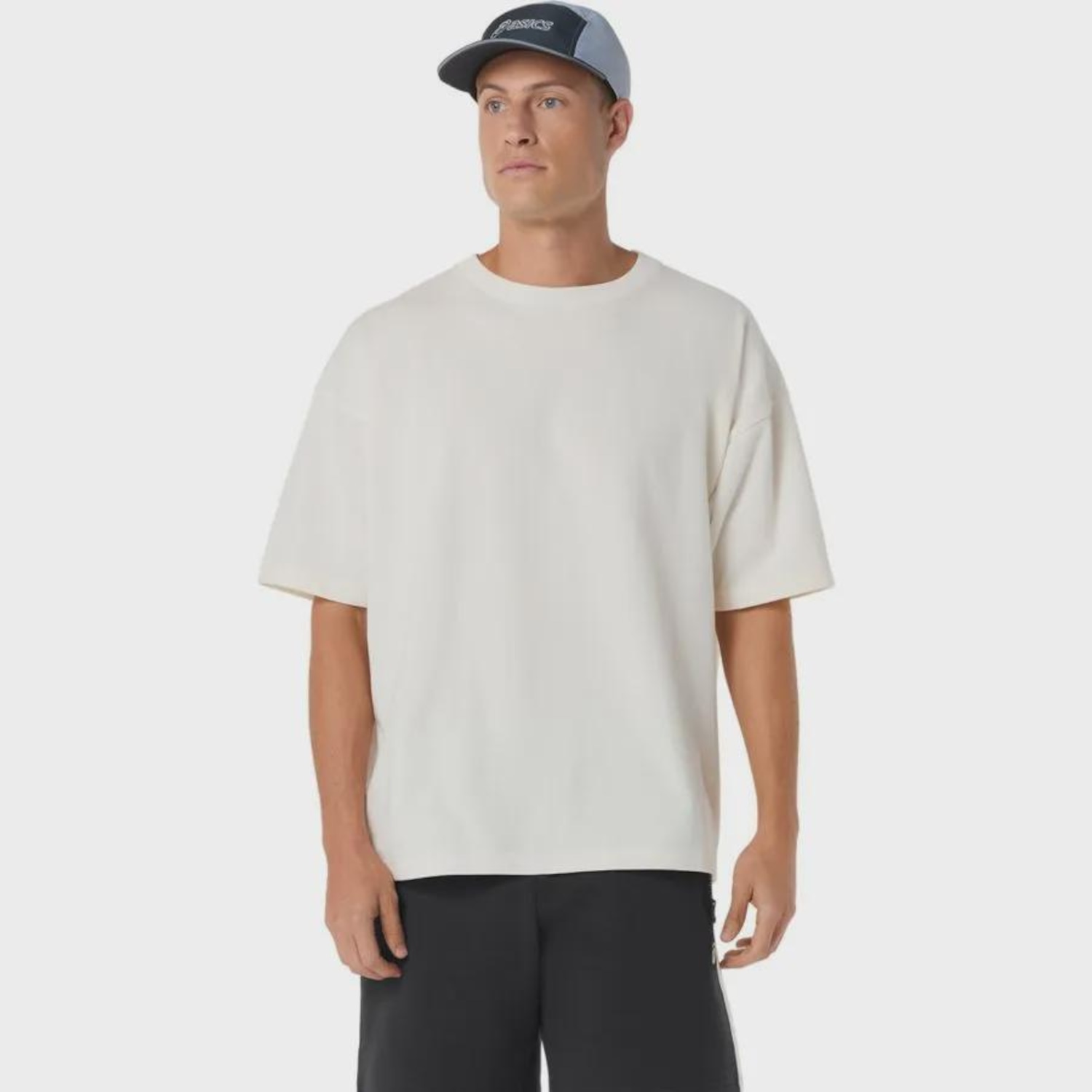 Camiseta ASICSTrack Club Heritage Relaxed Tee Masculino - Foto 1