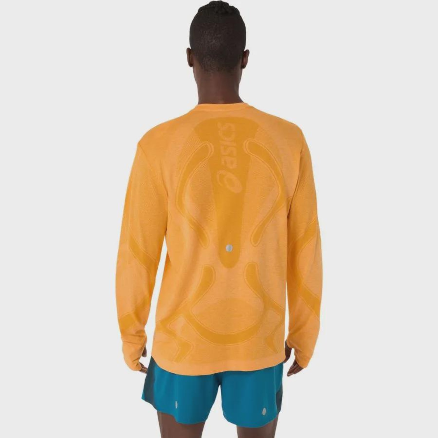 Camiseta ASICS Manga Longa Road Seamless Masculino - Foto 3