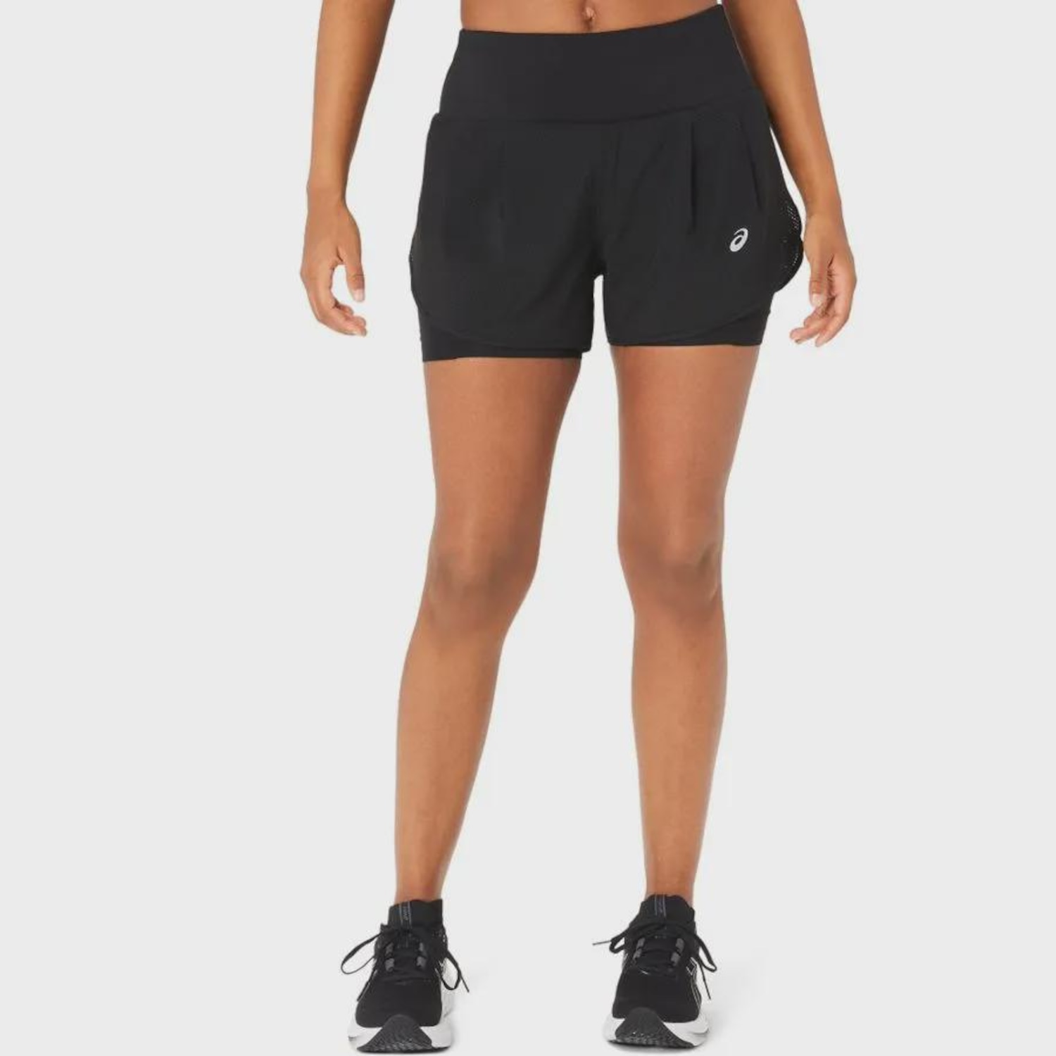 Shorts ASICS Road 2-N-1 3.5In Feminino - Foto 1