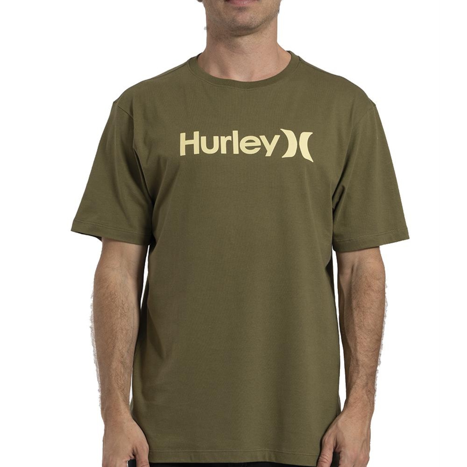 Camiseta Hurley O&O Solid Masculina - Foto 1