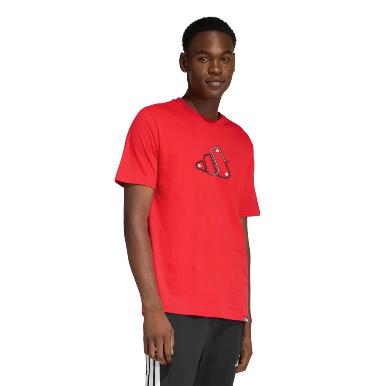 Camiseta adidas Motorsport Track Masculina - Foto 1