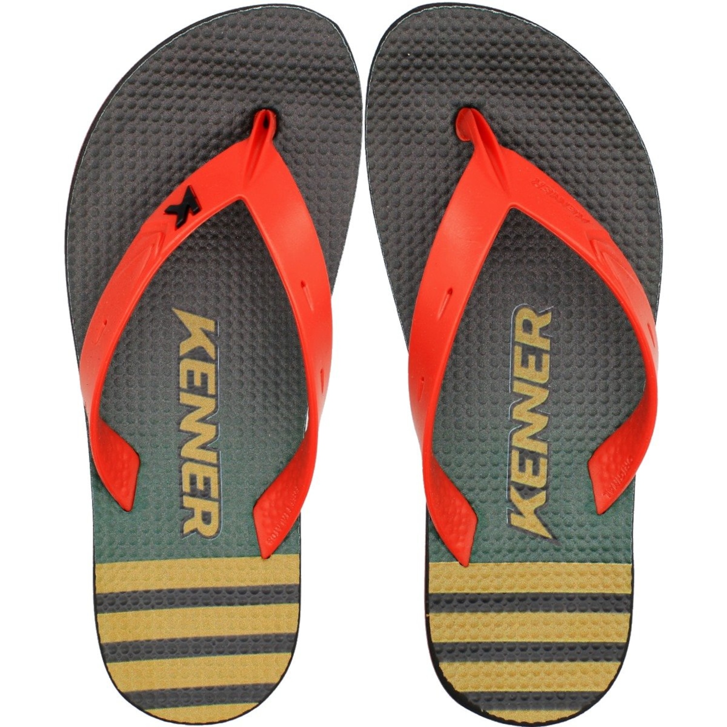 Chinelo de Dedo Kenner Summer Listras masculino - Foto 1