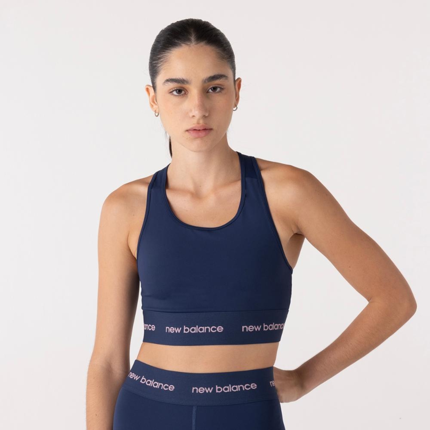 Top New Balance Sport Essentials Active Feminino - Foto 1