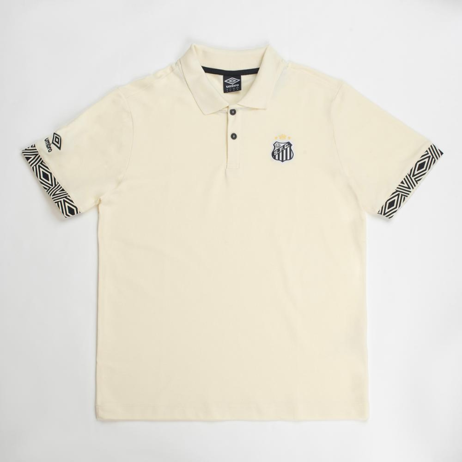 Camisa Polo do Santos Viagem 26/27 Umbro  Masculina - Foto 1