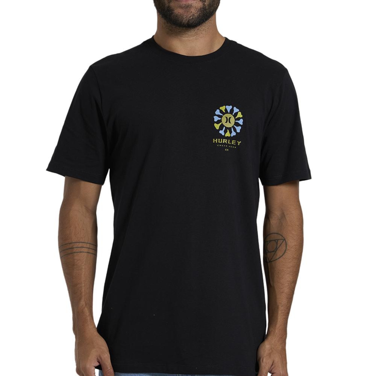 Camiseta Hurley Reborn Masculina - Foto 1