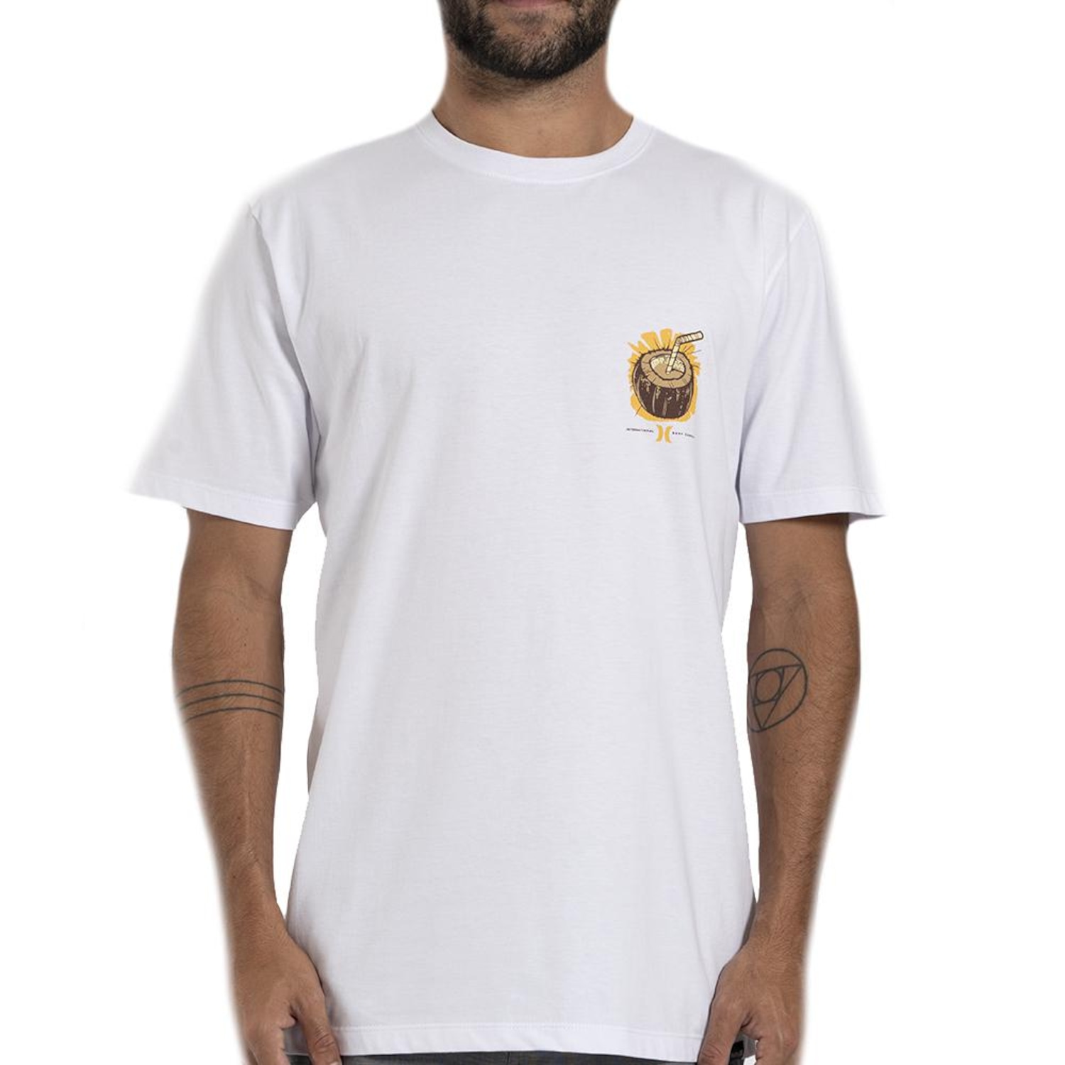 Camiseta Hurley Coconut WT26 Masculina - Foto 1
