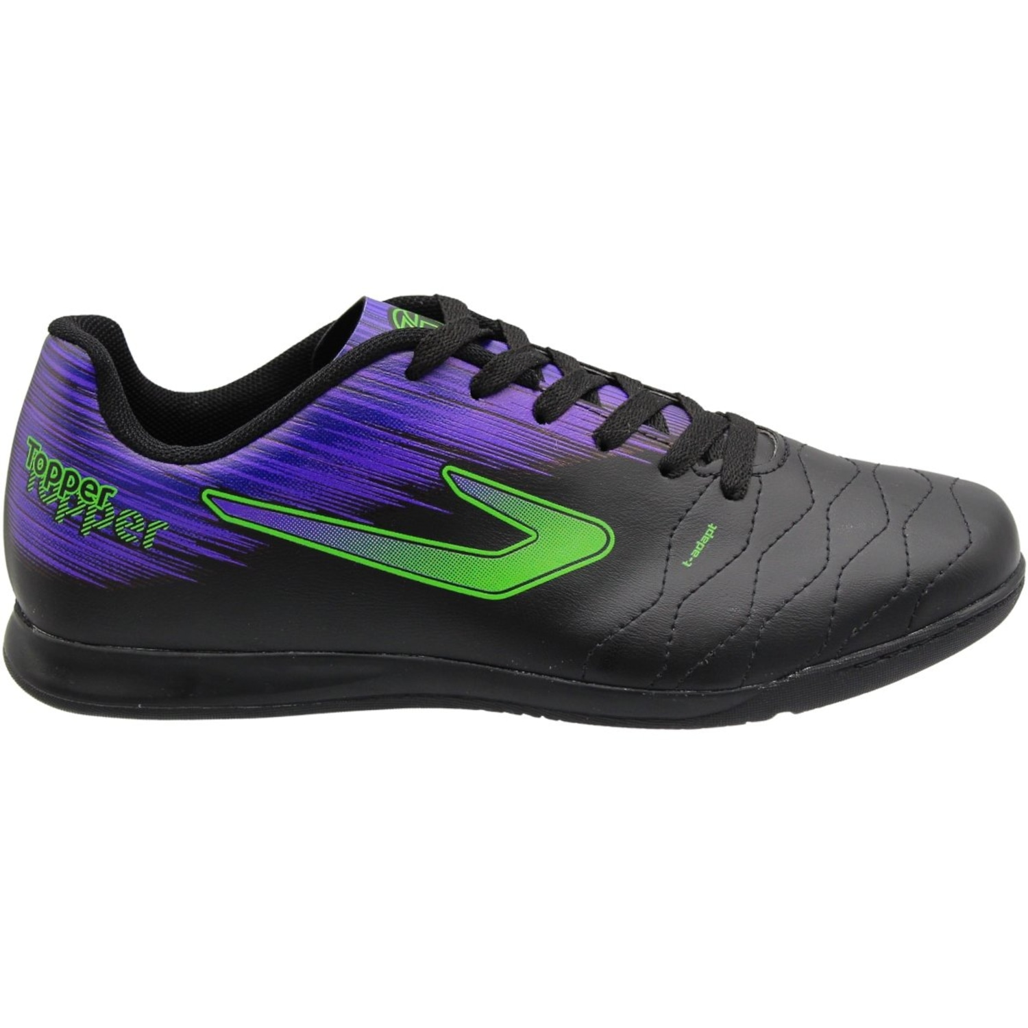 Chuteira De Futsal Indoor Topper Flame Adulta - Foto 1