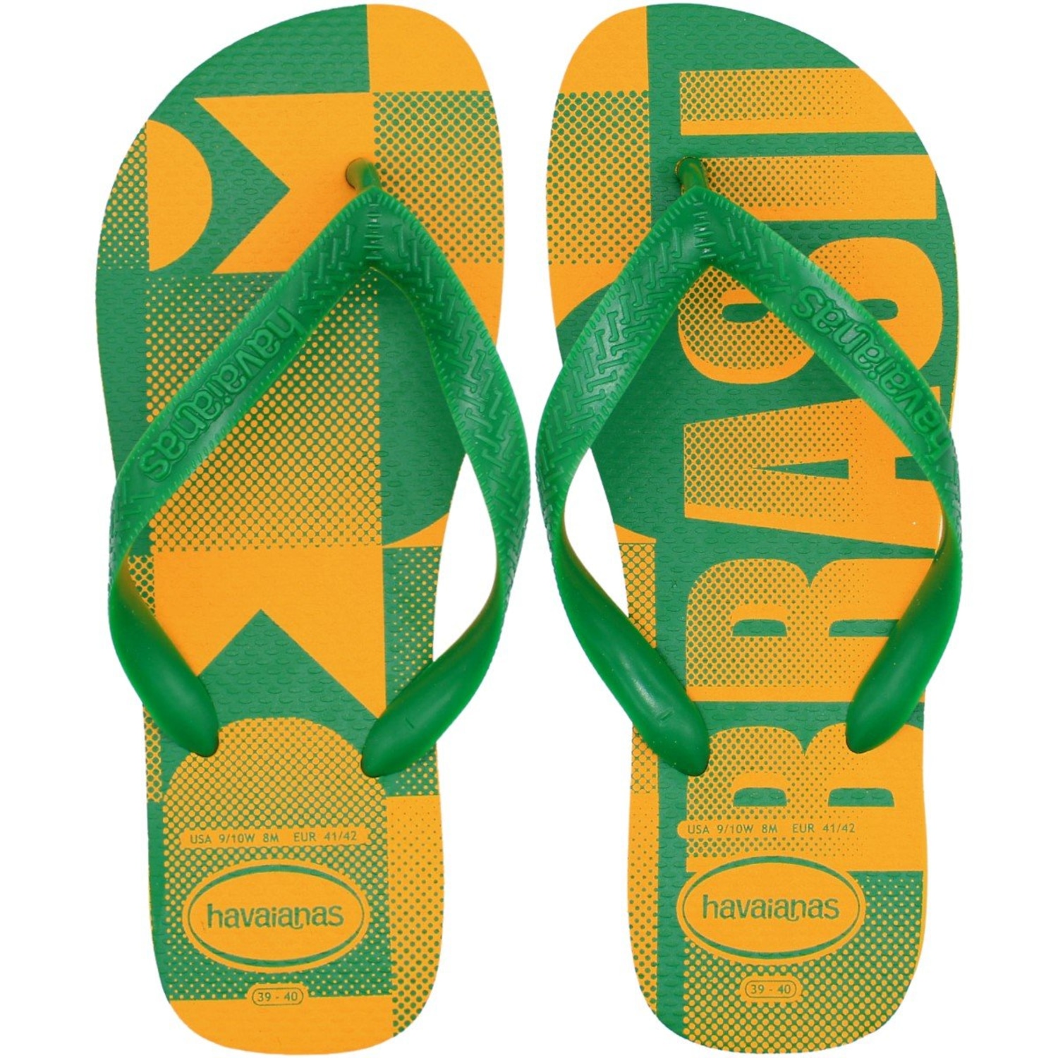 Chinelo de dedo Havaianas Vai Brasil Masculino - Foto 1