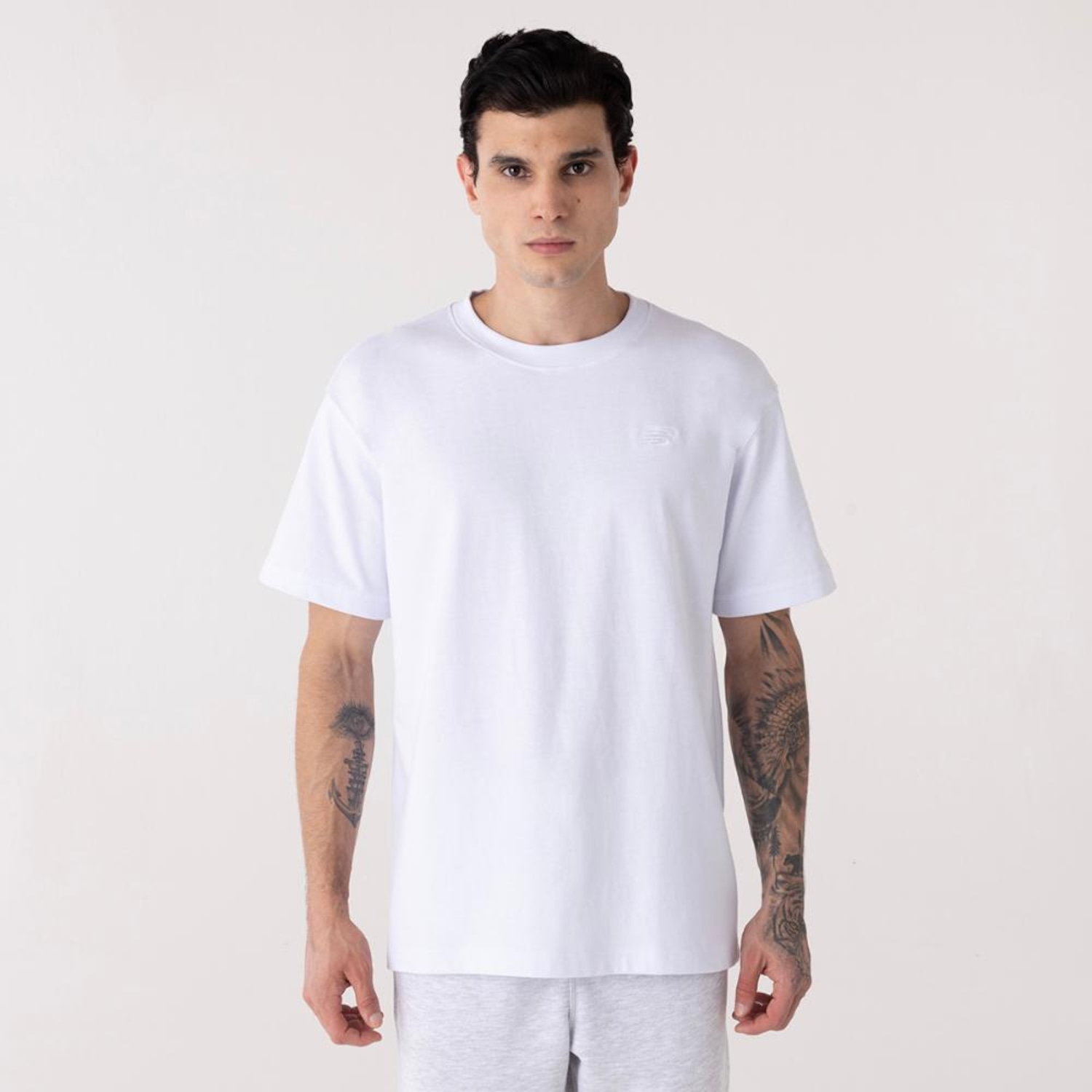 Camiseta New Balance Small Logo Masculina - Foto 1