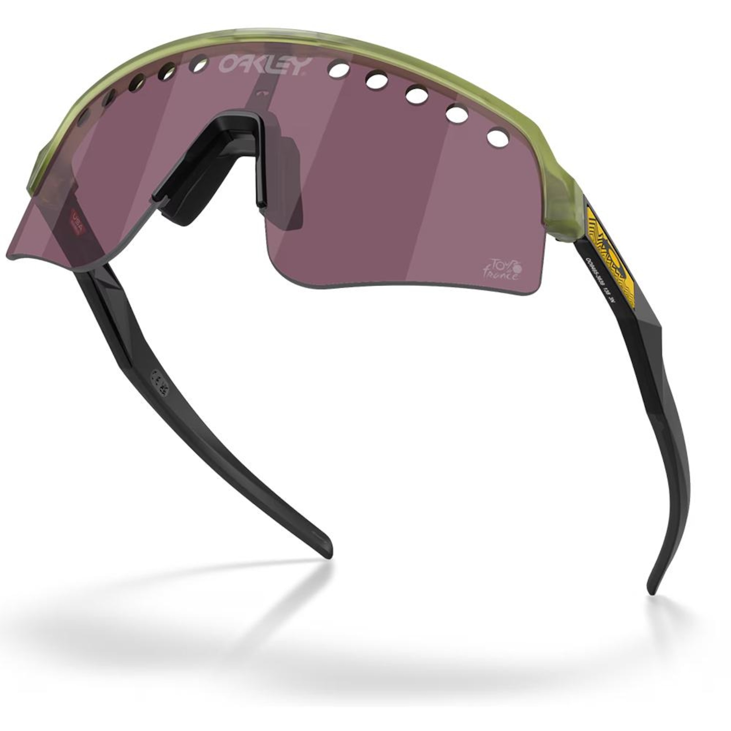Óculos de Sol Oakley Sutro Lite Sweep Transparent Fern 3639 - Foto 4