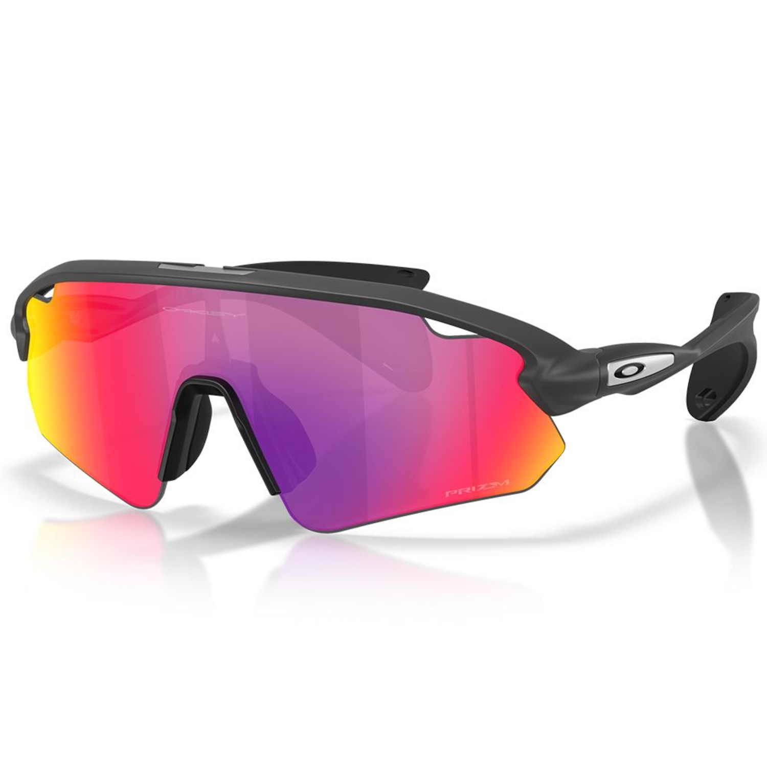Óculos de Sol Oakley Stunt Devil A Matte Black Prizm Road - Foto 1