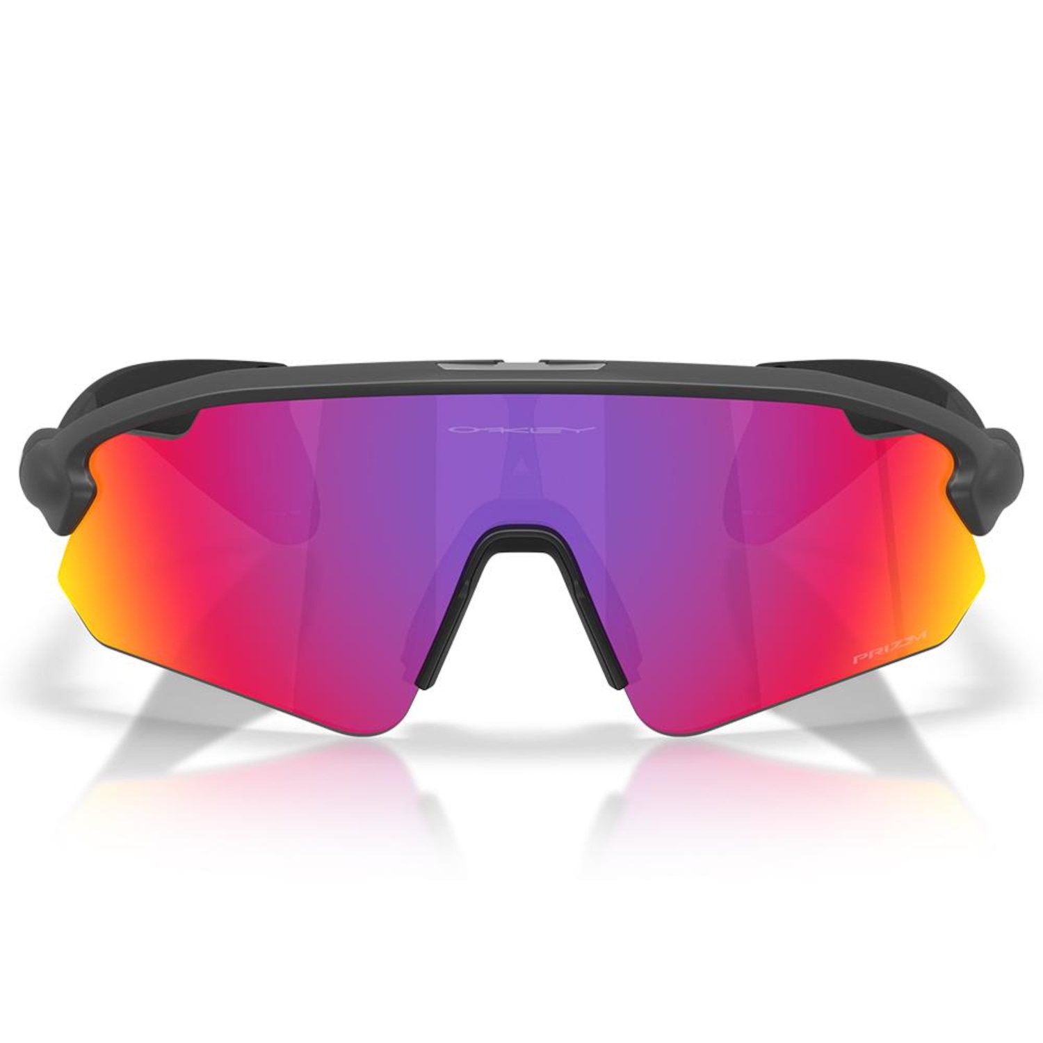 Óculos de Sol Oakley Stunt Devil A Matte Black Prizm Road - Foto 3
