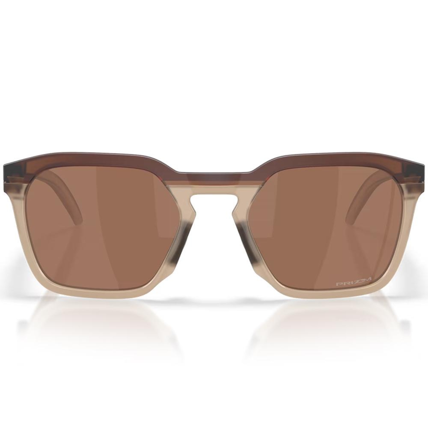 Óculos de Sol Oakley HSTN SQ Matte Rootbeer Prizm Tungsten - Foto 3