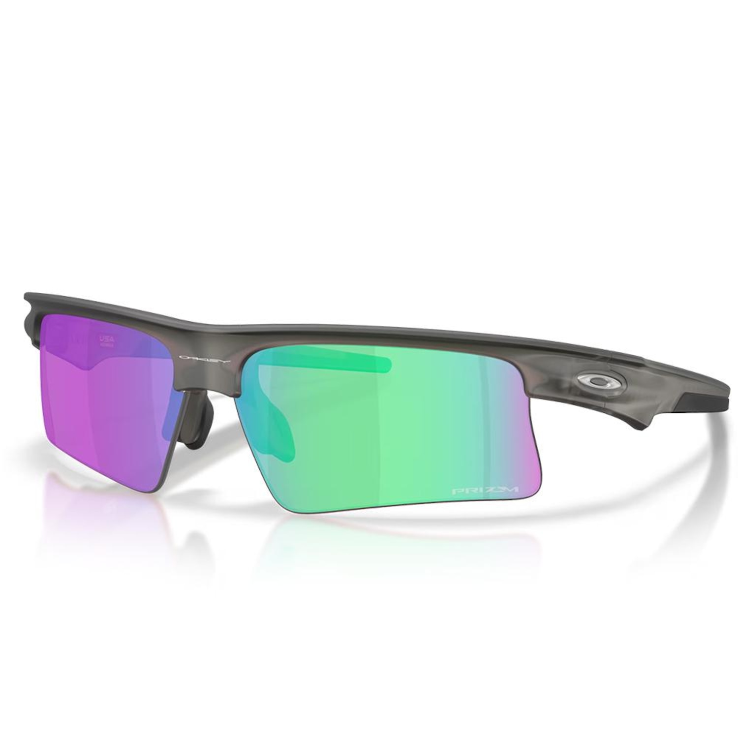 Óculos de Sol Oakley Bisphaera Speed Matte Grey Smoke - Foto 1