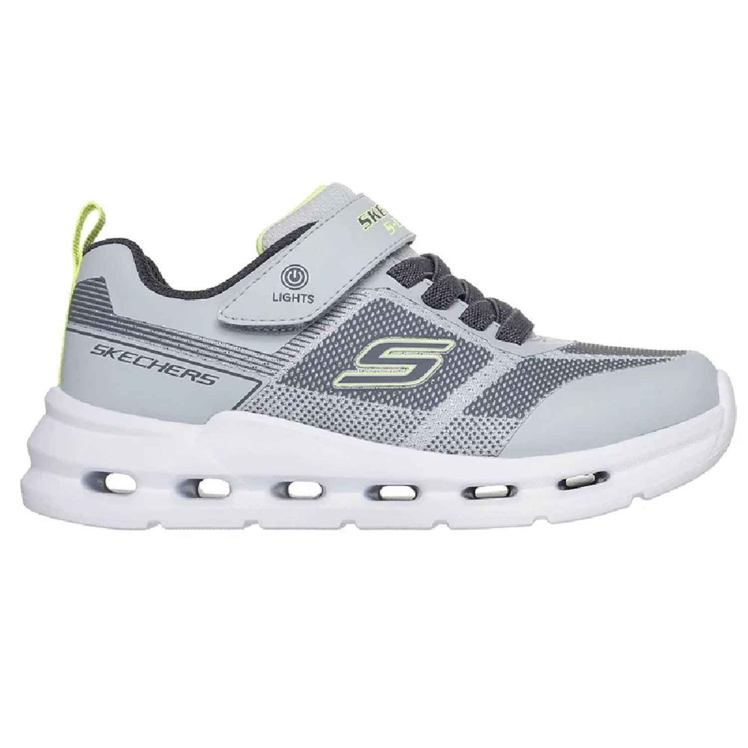 Tênis Glide-Step Luzes Skechers Infantil - Foto 1