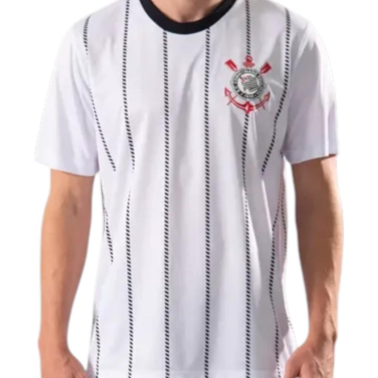 Camiseta Do Corinthians Povo Basica Braziline Masculina - Foto 1