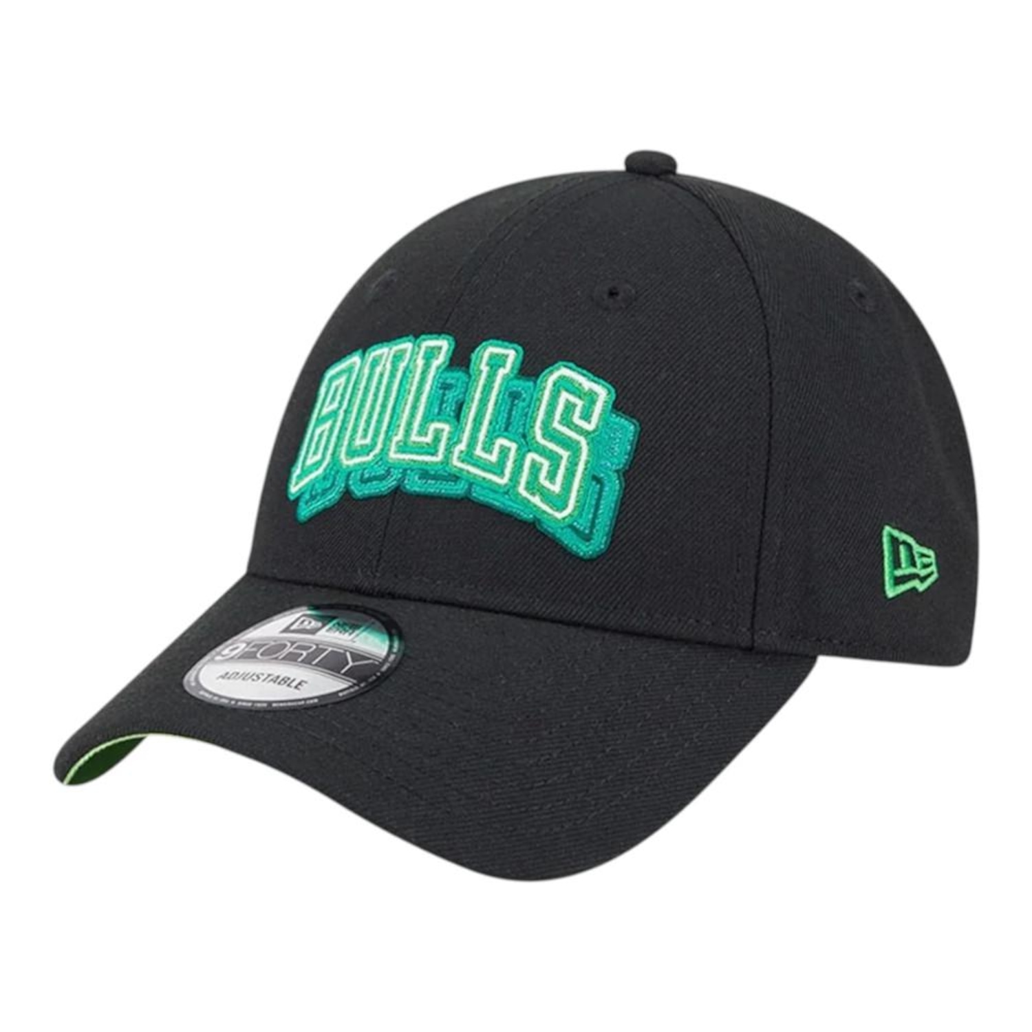 Boné New Era 940snap Chicago Bulls Neon  Masculino - Foto 1