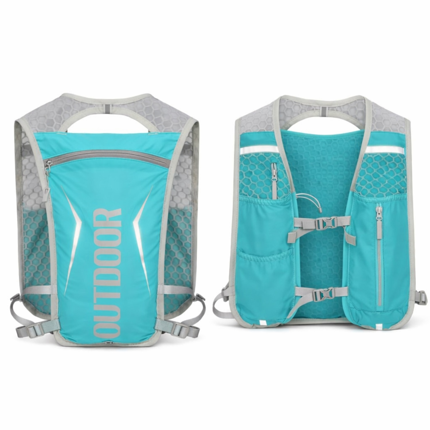 Coletes Esportivos Gold Sports de Outdoor Reflexivo II com Bolsos para Equipamentos - Foto 1