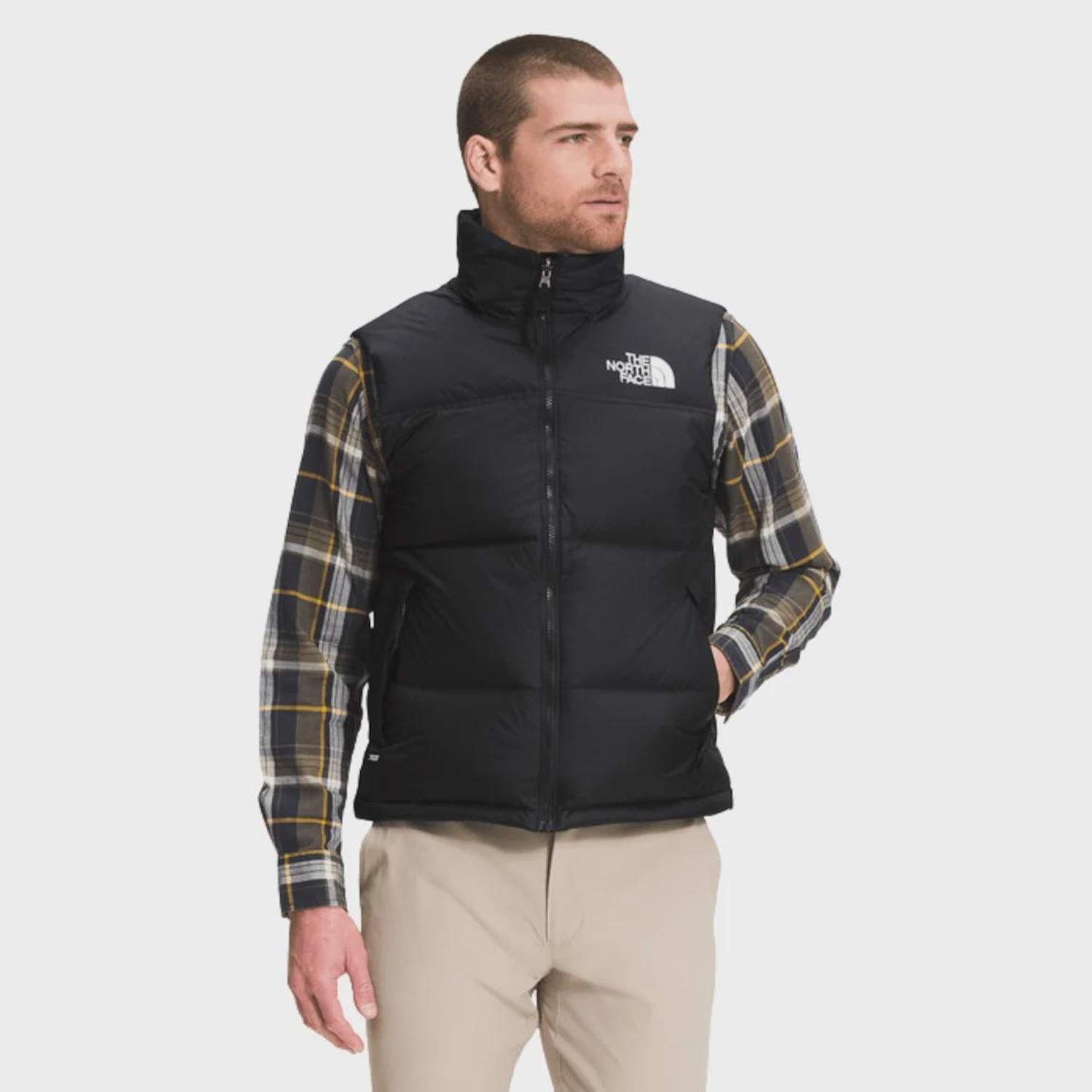 Colete Masculino The North Face Retrô Nuptse 1996 - Foto 1