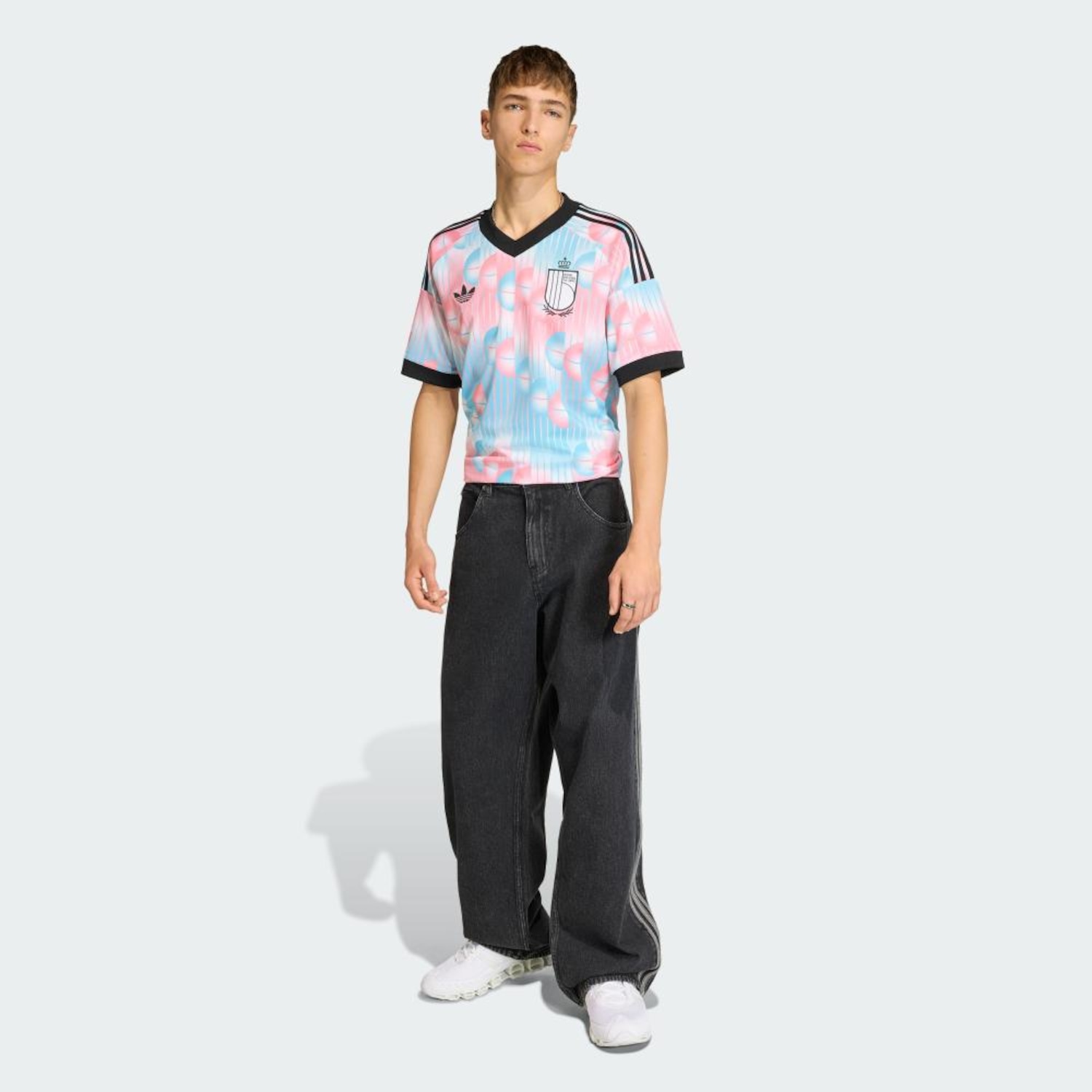 Camisa Bélgica II 26/27 adidas Masculina - Foto 4