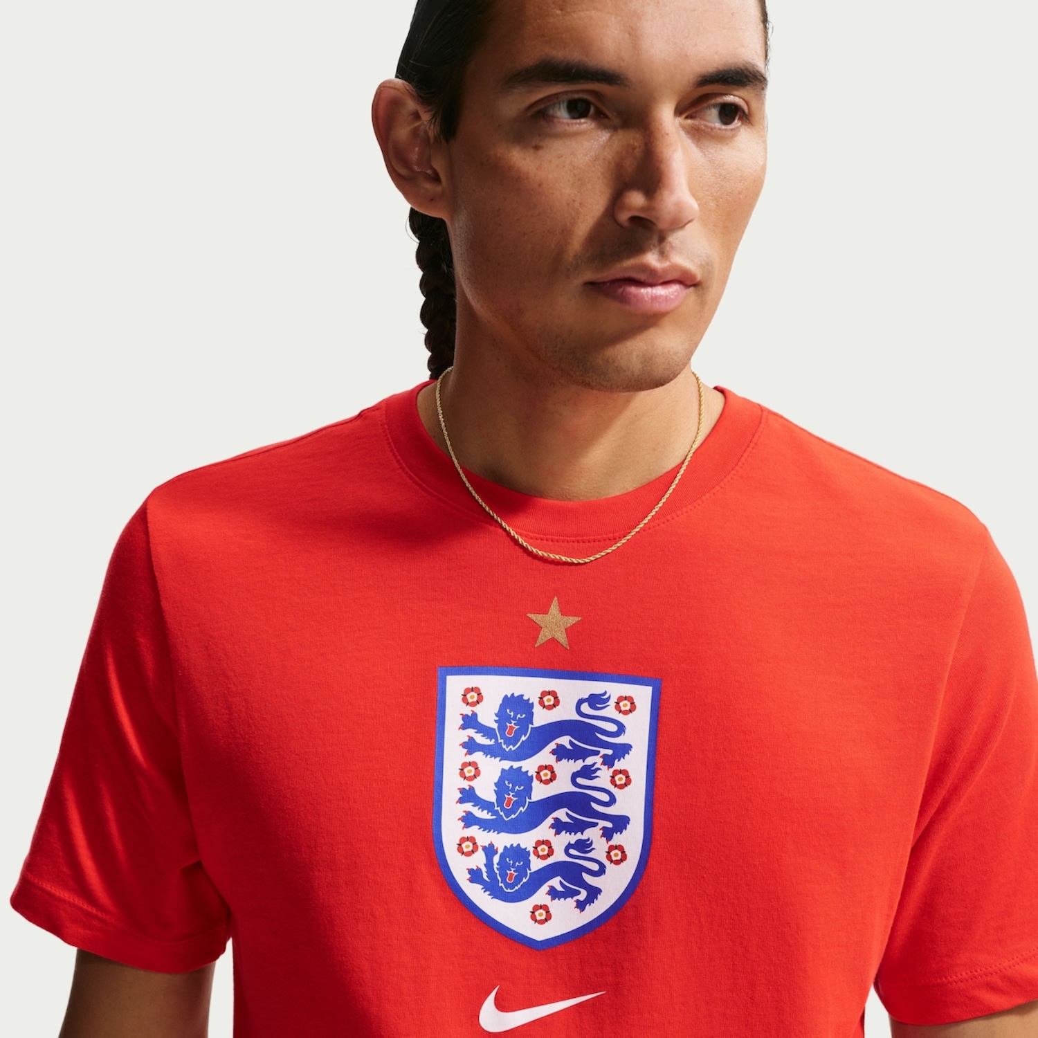 Camiseta da Inglaterra Nike Crest Masculina - Foto 2
