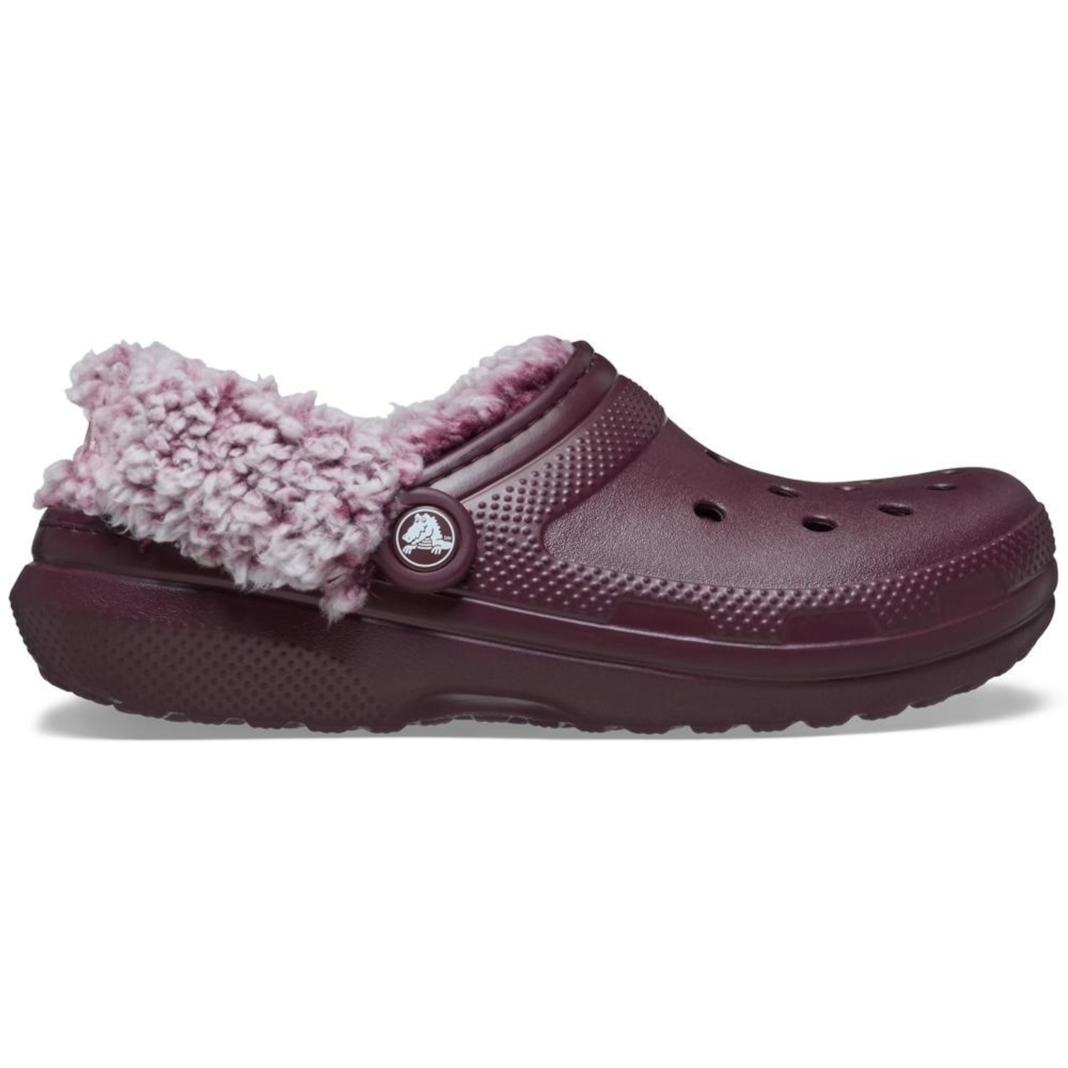 Sandália Crocs Classic Fleece Lined Clog Heritage - Unissex - Foto 1