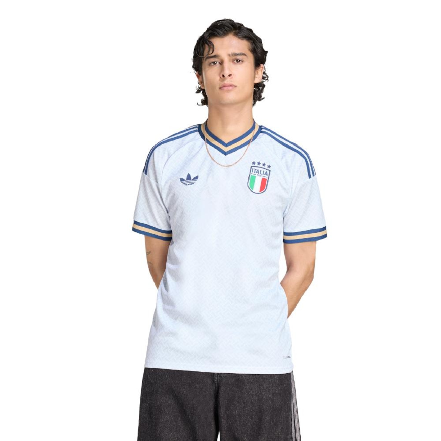 Camisa Itália II 26/27 adidas Masculina - Foto 1