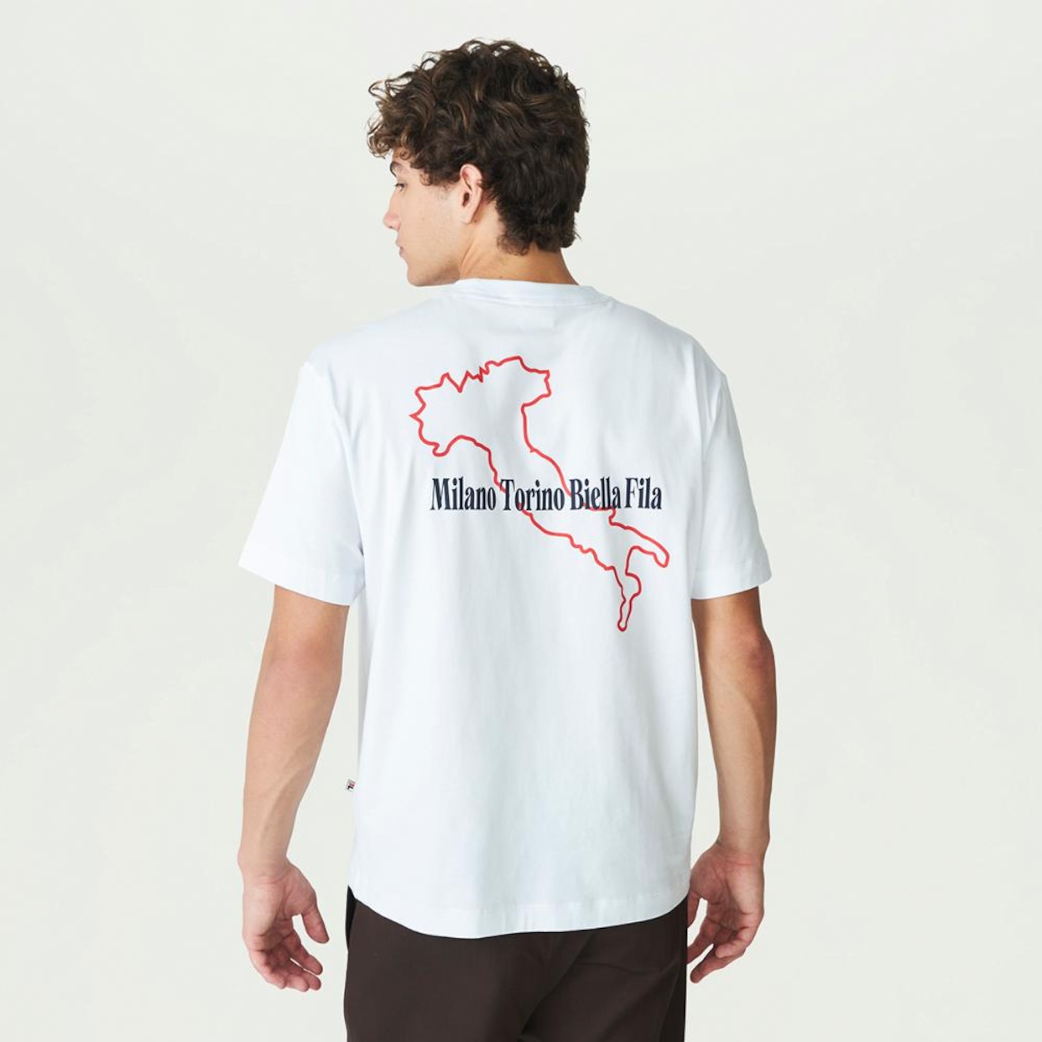 Camiseta Fila Comfort Italia Graphic Masculina - Foto 1