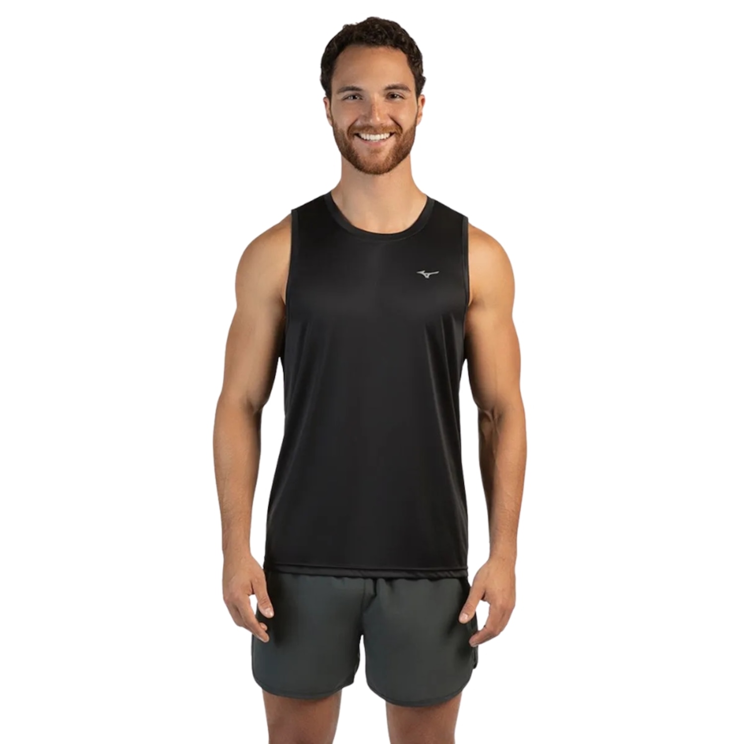 Camiseta Regata Mizuno Spark 2 - Masculina - Foto 1