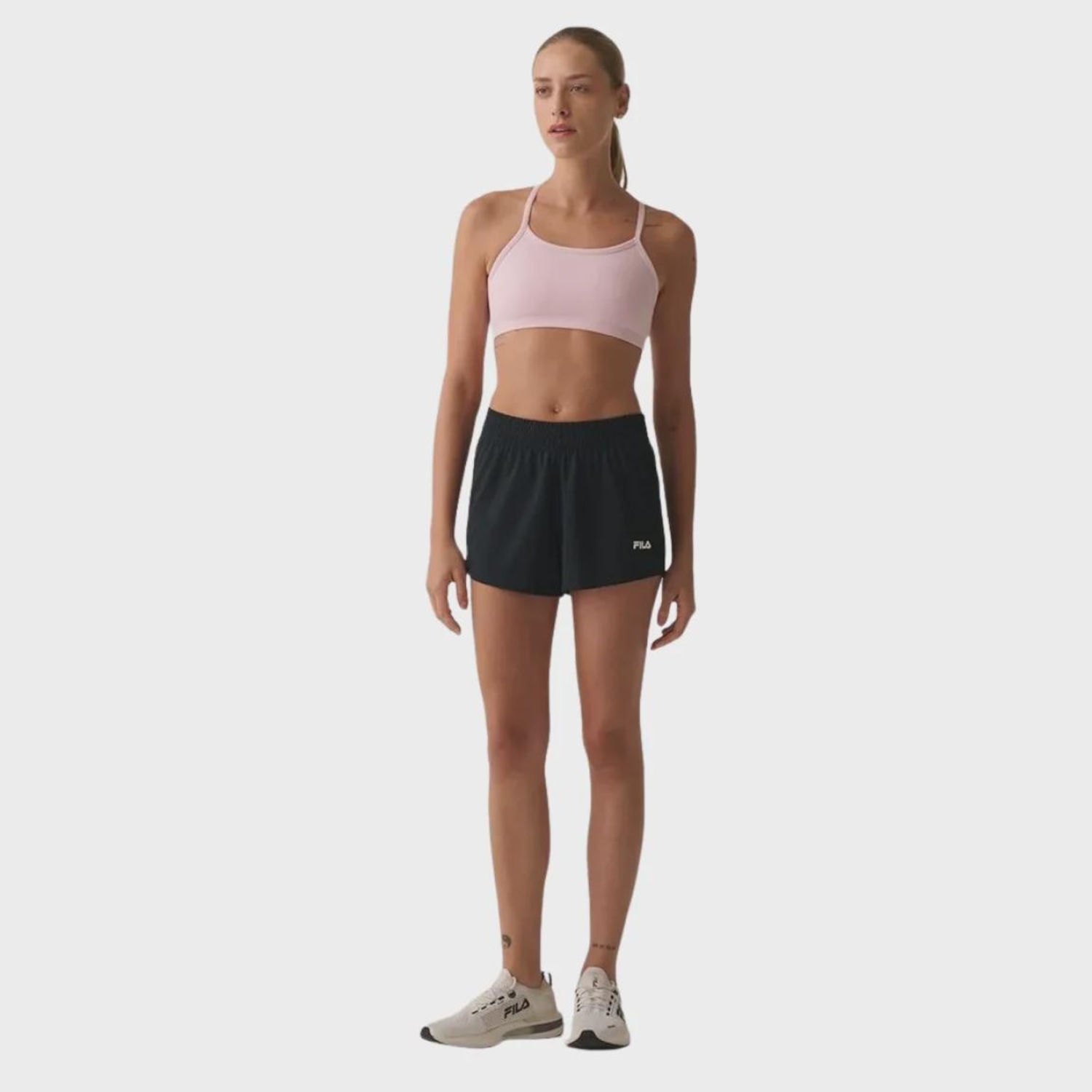 Short Fila Flow III Feminino - Foto 1