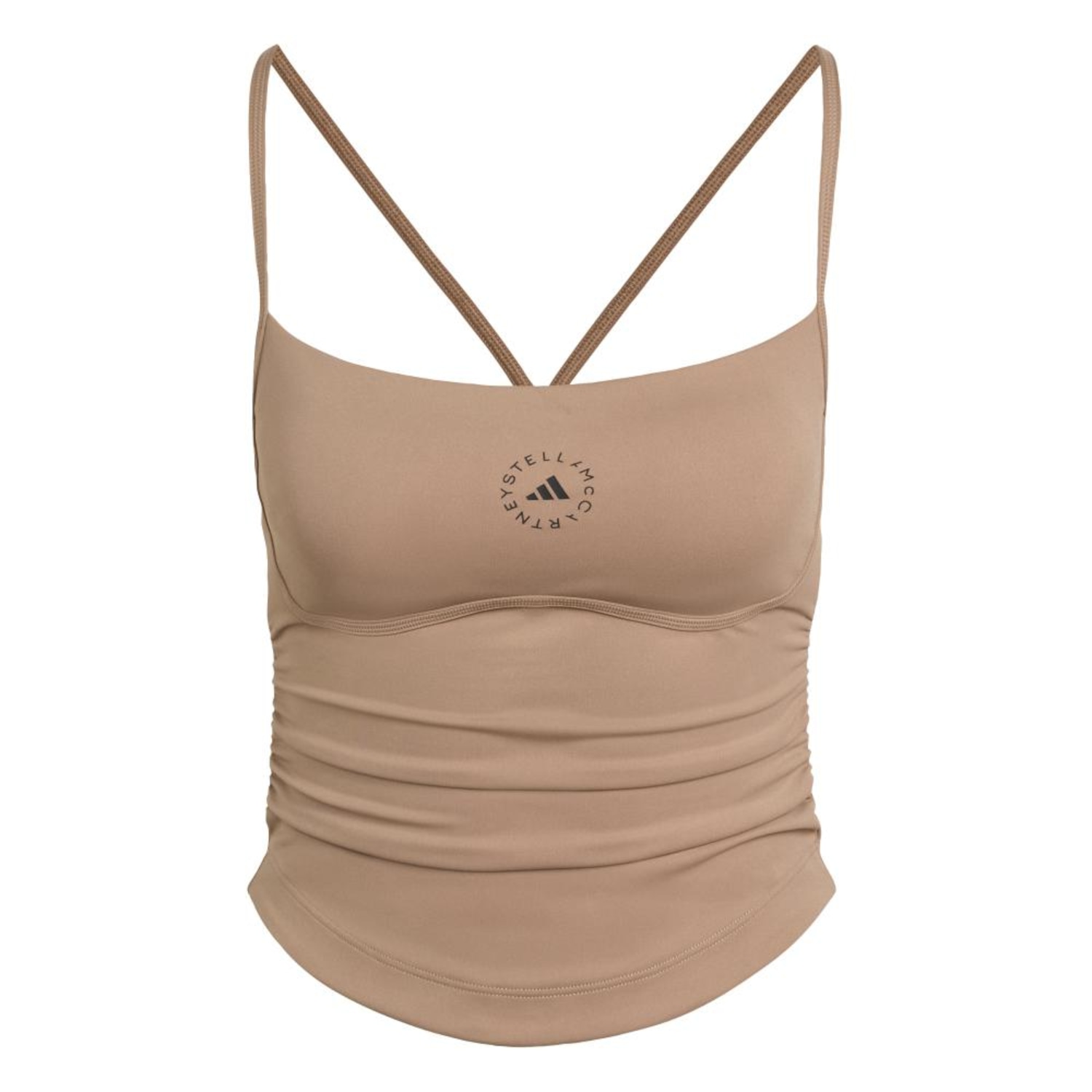 Top Cropped adidas by Stella McCartney Studio Spaghetti Feminino - Foto 1