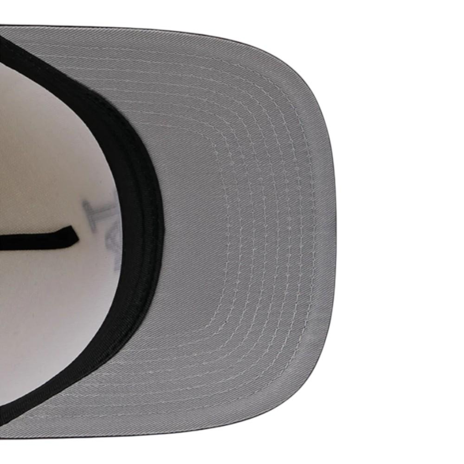 Boné Masculino New Era 950 A-Frame Los Angeles Dodgers Off White Aba Curva - Foto 4