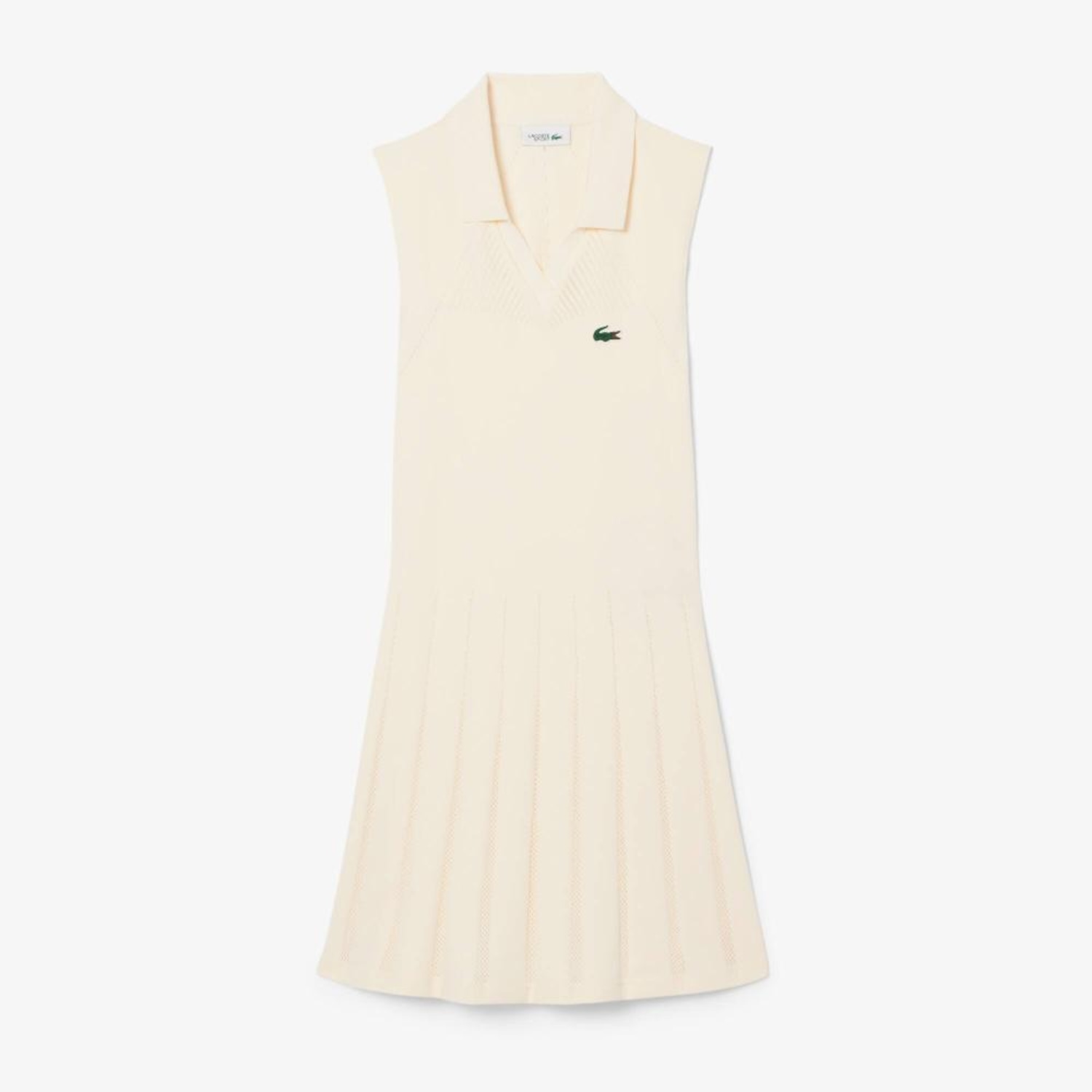 Vestido e Calções Elásticos de Tênis Lacoste Feminino - Foto 1