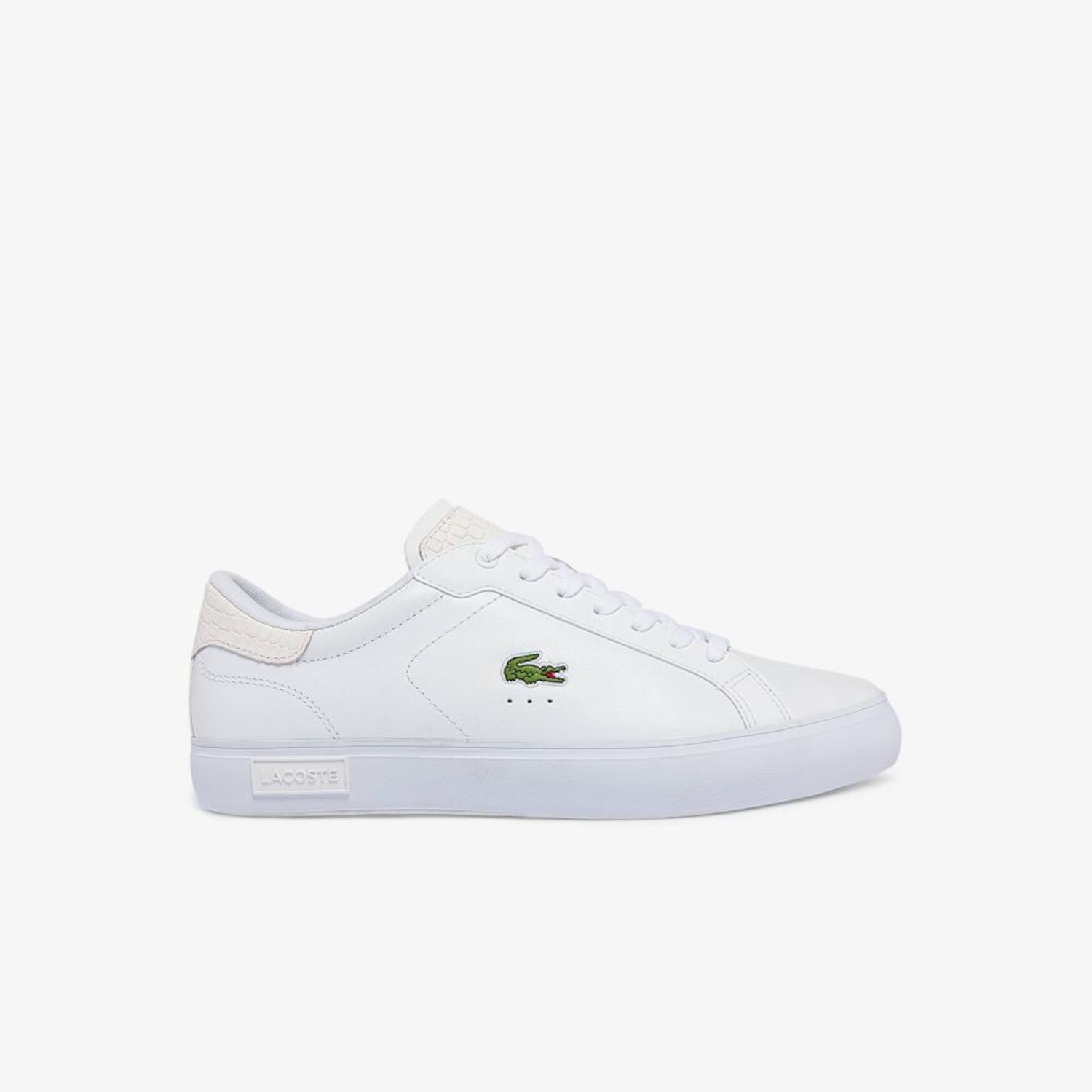Tênis Powercourt de Couro Lacoste Masculino - Foto 1