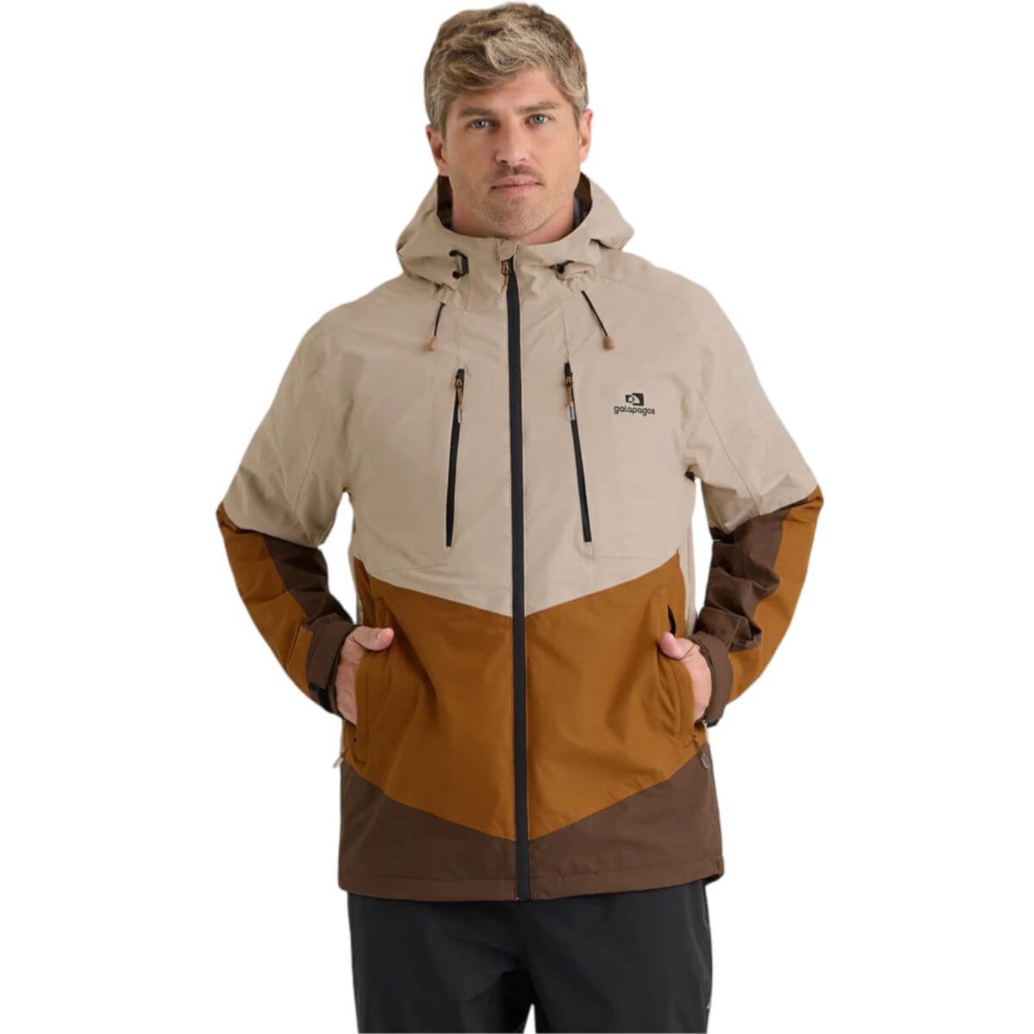 Jaqueta Corta Vento Galápagos Impermeável Darwin Evolution - Masculina - Foto 1