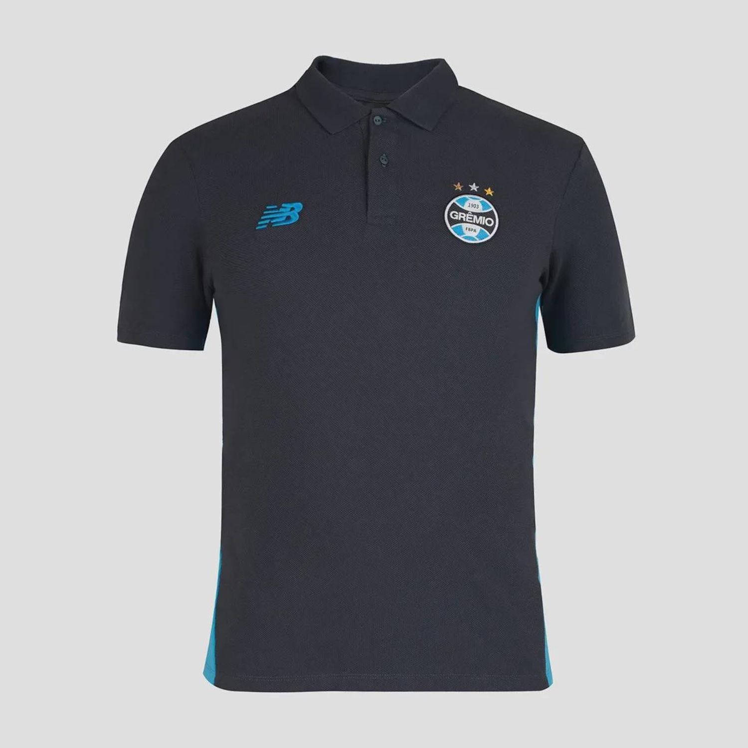 Camisa Polo do Grêmio Viagem 2026 New Balance Masculina - Foto 1