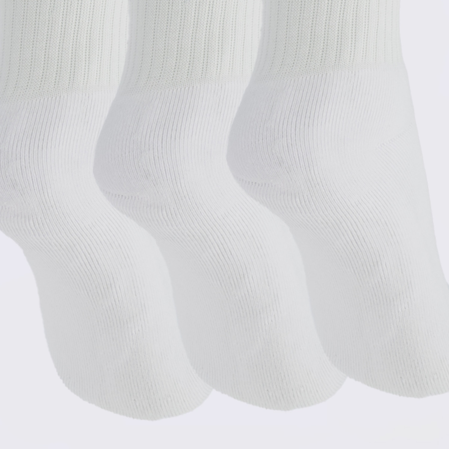 Kit Meia Lupo AM Sport Cano Médio Basic 3 Pares - Foto 4