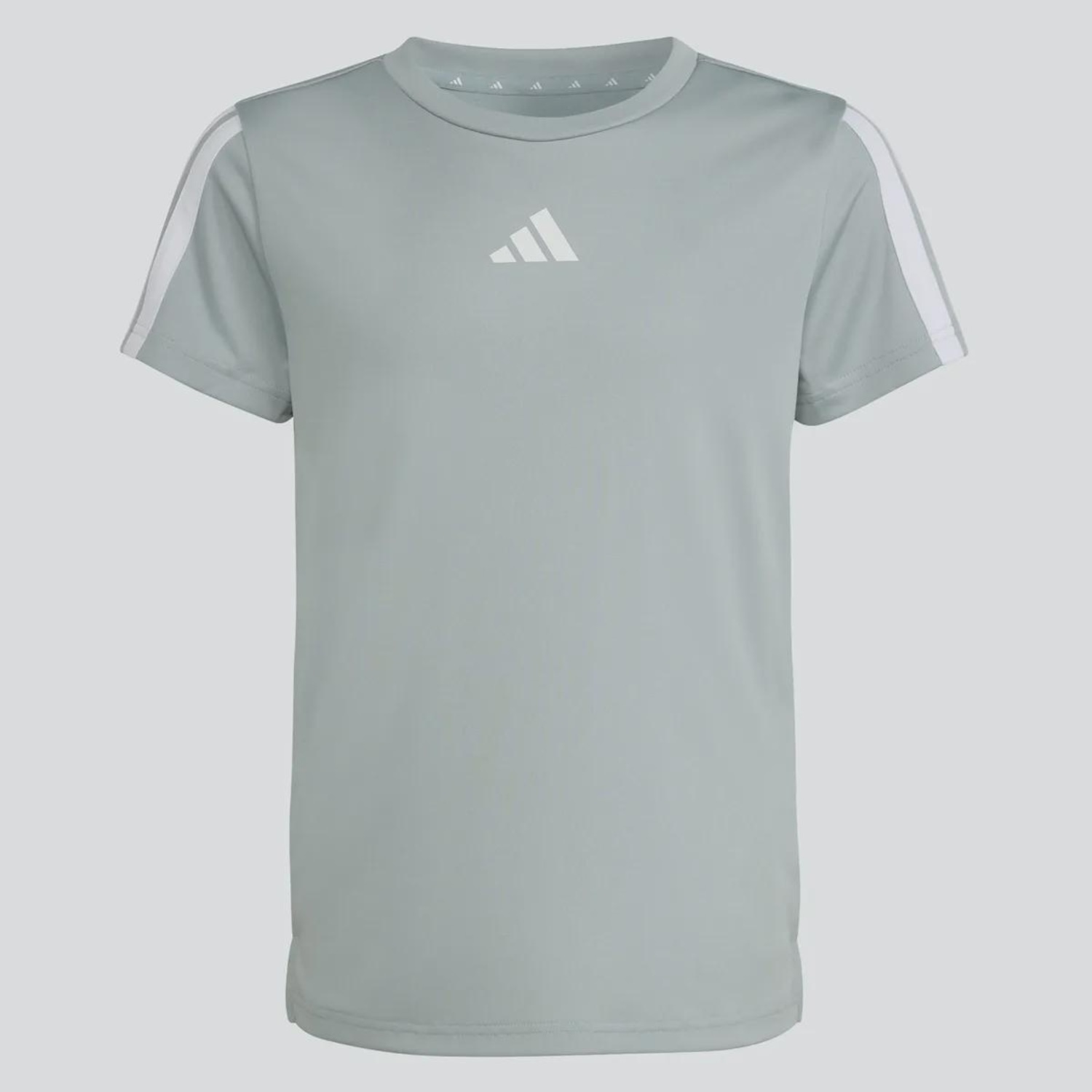 Camiseta Infantil adidas 3 Stripes Logo - Foto 4